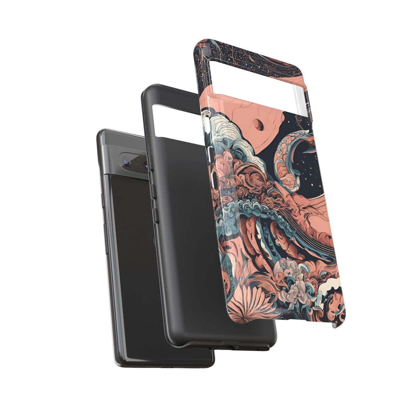 Abstract Landscape Phone Case| iPhone 15 Plus/ Pro, 14, 13, 12| Google Pixel 7, Pro, 5| Samsung Galaxy S23 All Major Phone Models