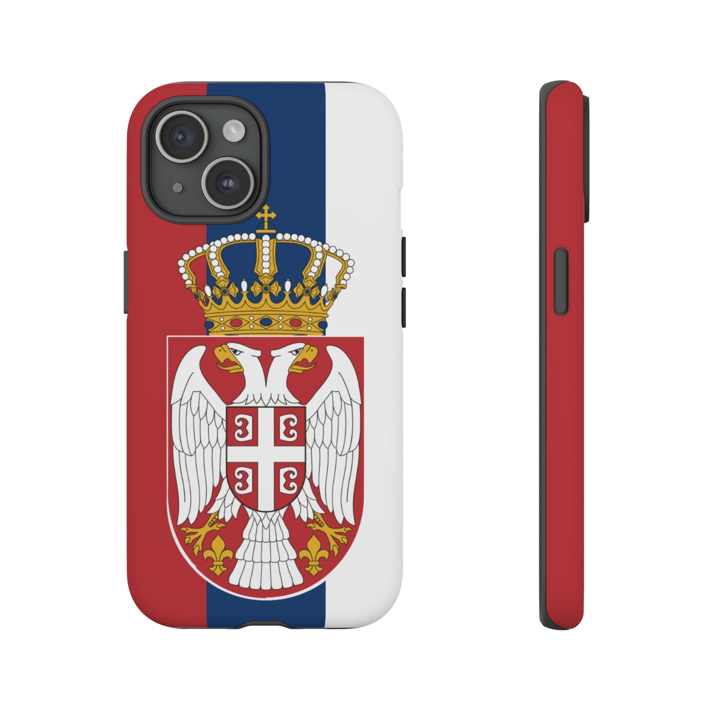 Serbia Flag Phone Case | iPhone 15 Plus/ Pro, 14, 13, 12| Google Pixel 7, Pro, 5| Samsung Galaxy S23 All Major Phone Models