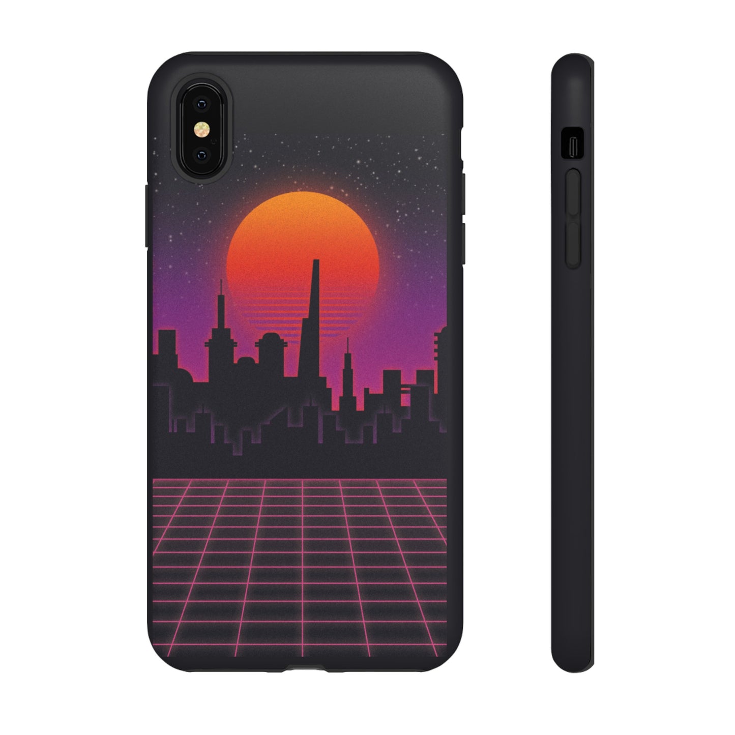 Retro City Phone Case | iPhone 15 Plus/ Pro, 14, 13, 12| Google Pixel 7, Pro, 5| Samsung Galaxy S23 All Major Phone Models