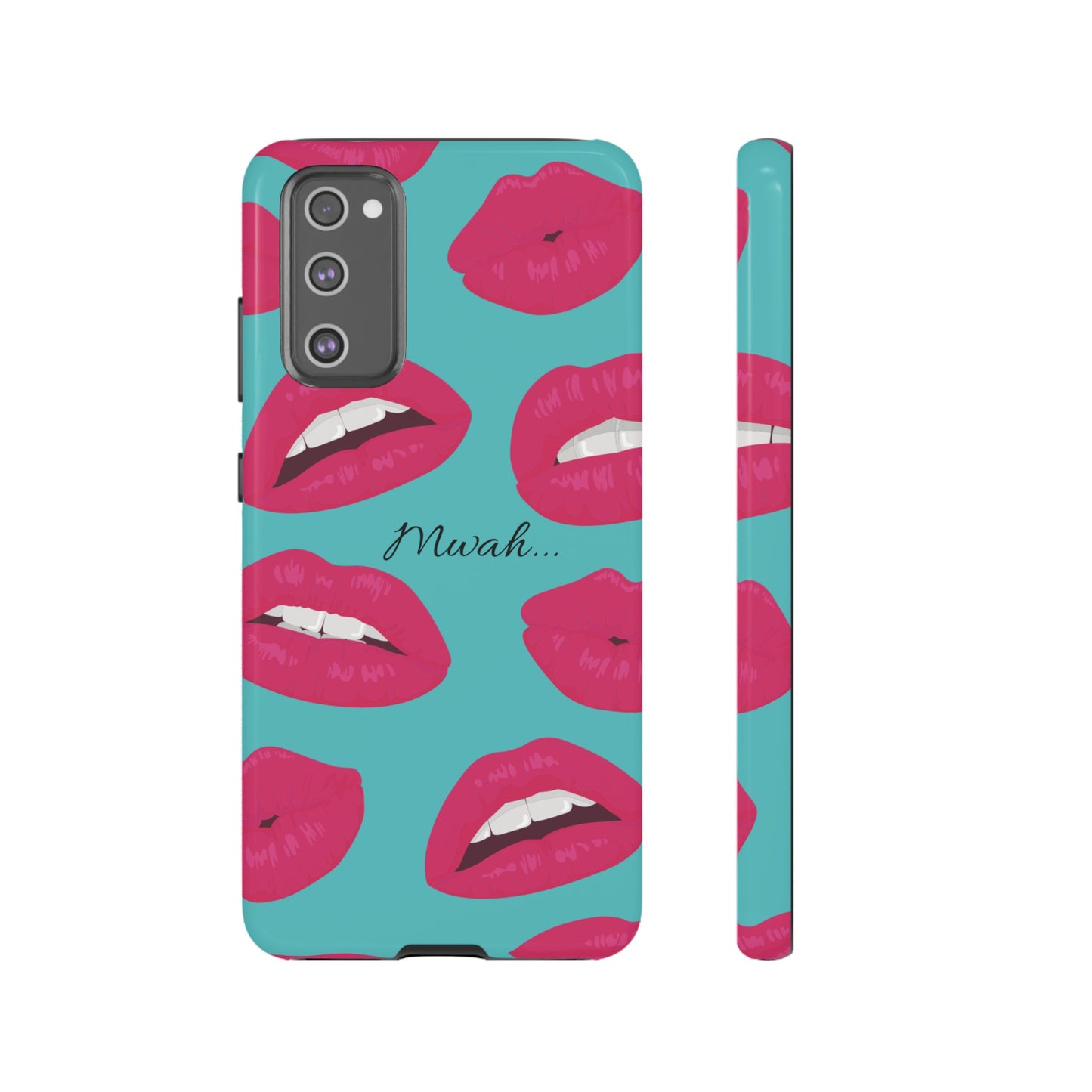 Mwah! Wallpaper Phone Case | iPhone 15 Plus/ Pro, 14, 13, 12| Google Pixel 7, Pro, 5| Samsung Galaxy S23 All Major Phone Models