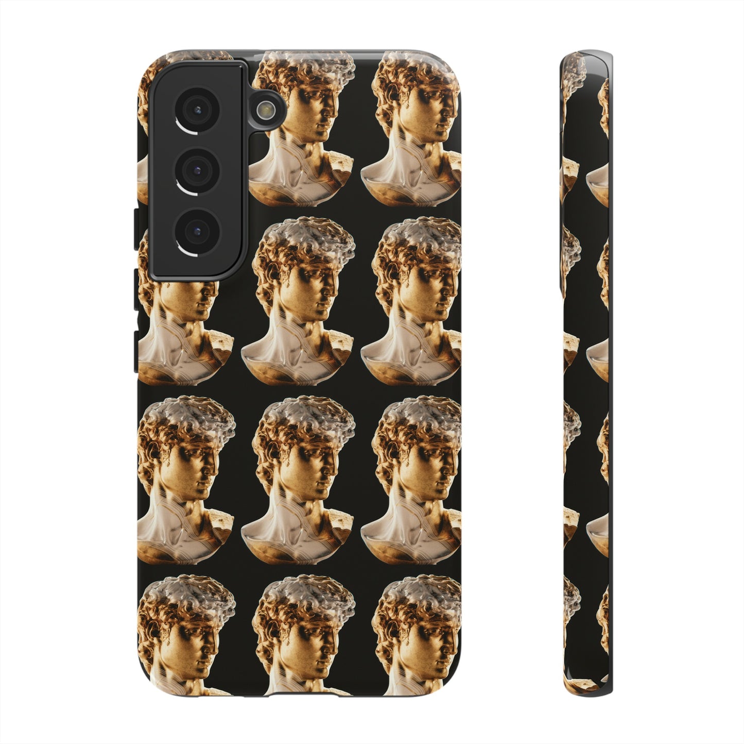 Golden Statue Wallpaper Phone Case | iPhone 15 Plus/ Pro, 14, 13, 12| Google Pixel 7, Pro, 5| Samsung Galaxy S23 All Major Phone Models