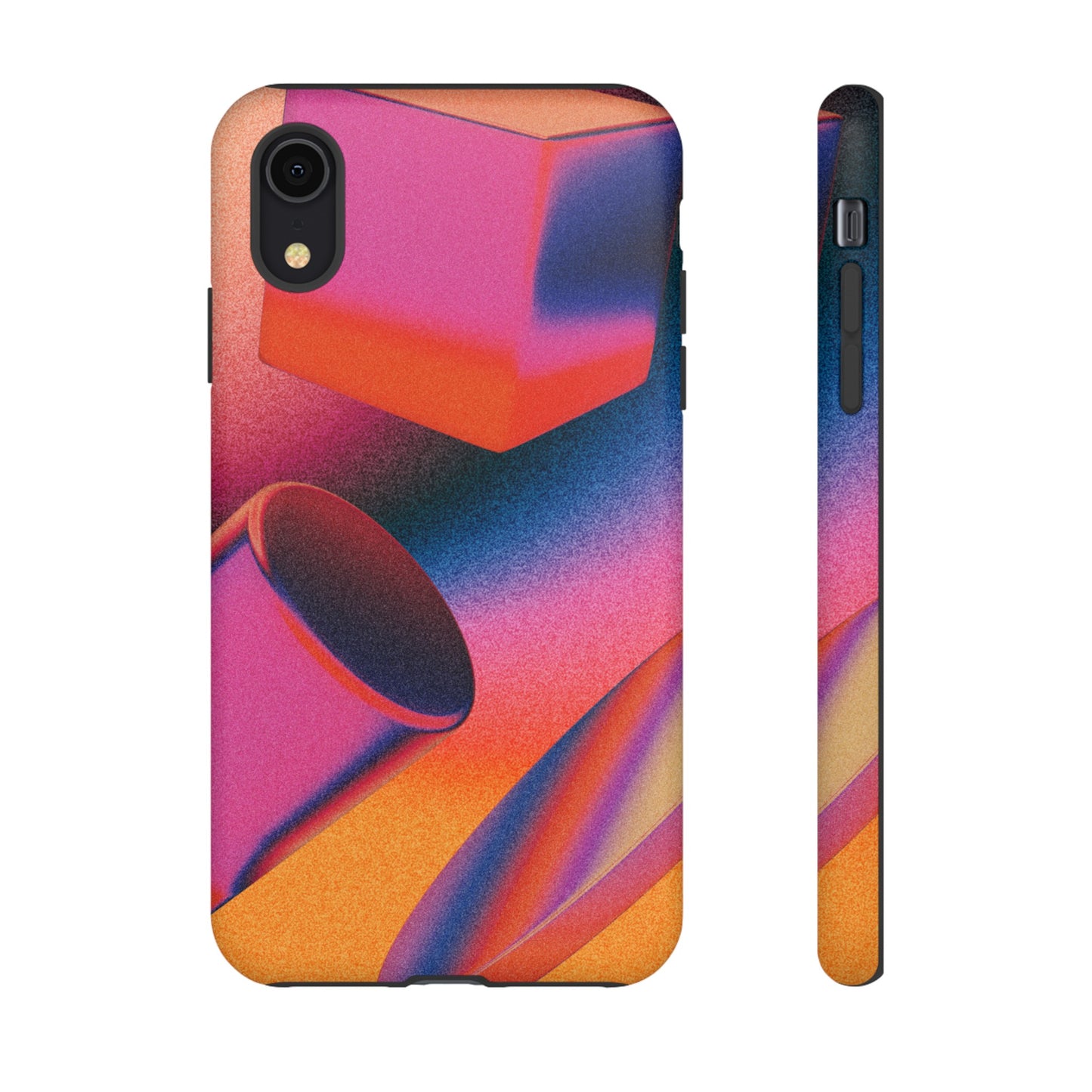 Floating Shapes Wallpaper Phone Case | iPhone 15 Plus/ Pro, 14, 13, 12| Google Pixel 7, Pro, 5| Samsung Galaxy S23 All Major Phone Models