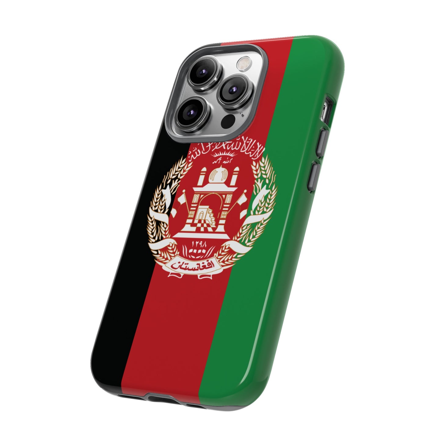 Afganistan Flag Phone Case | iPhone 15 Plus/ Pro, 14, 13, 12| Google Pixel 7, Pro, 5| Samsung Galaxy S23 All Major Phone Models