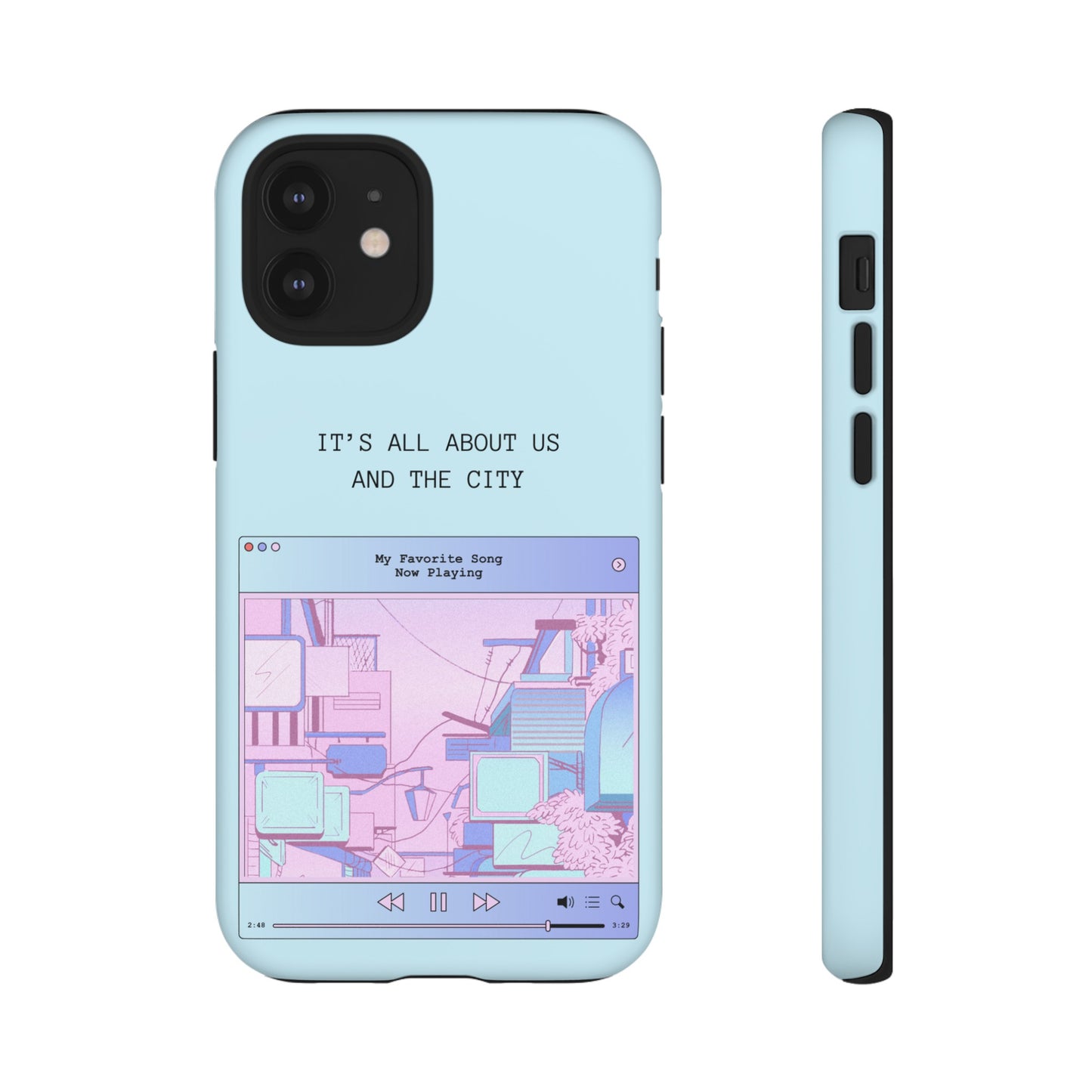 Us And The City Phone Case | iPhone 15 Plus/ Pro, 14, 13, 12| Google Pixel 7, Pro, 5| Samsung Galaxy S23 All Major Phone Models