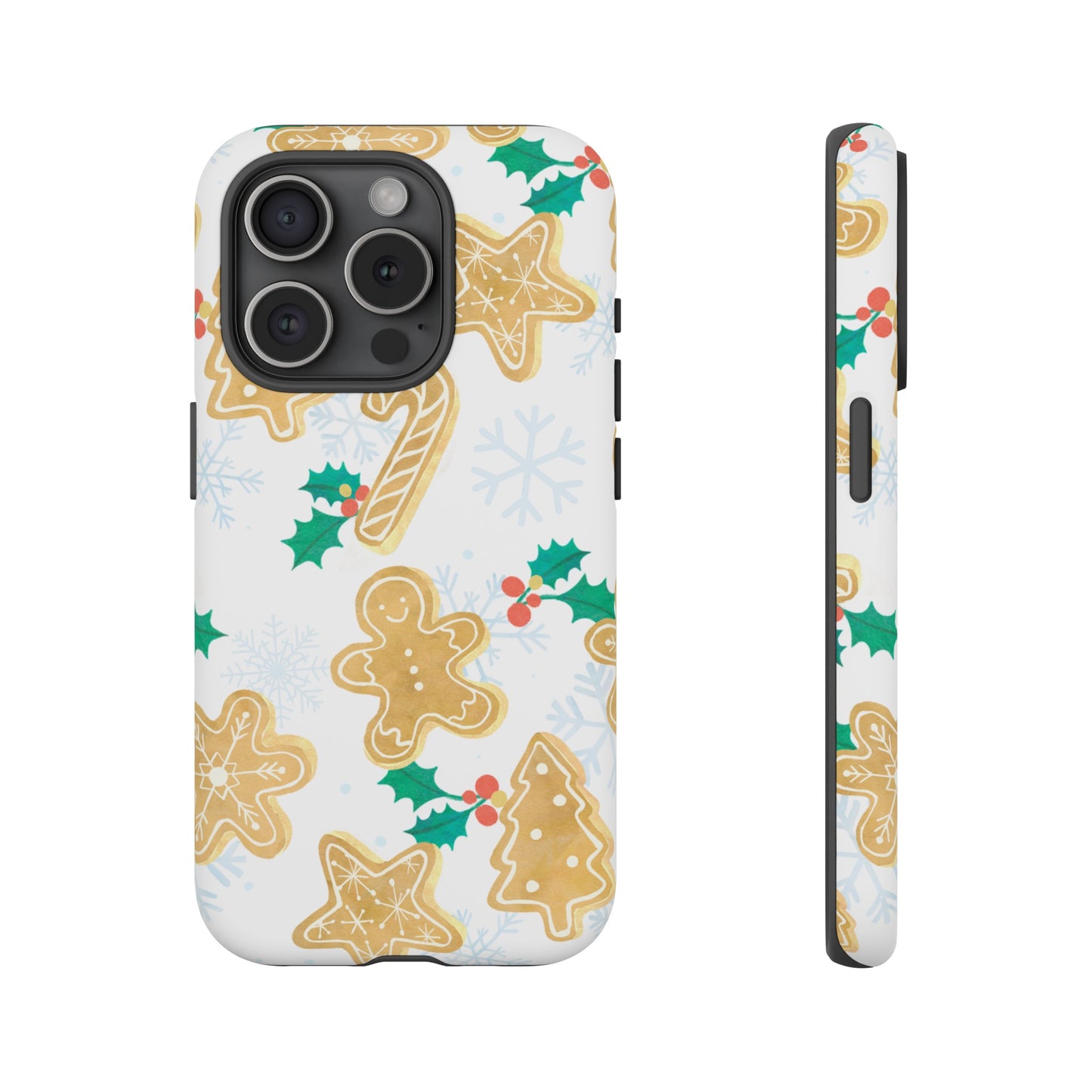 Gingerbread Wallpaper Phone Case | iPhone 15 Plus/ Pro, 14, 13, 12| Google Pixel 7, Pro, 5| Samsung Galaxy S23 All Major Phone Models