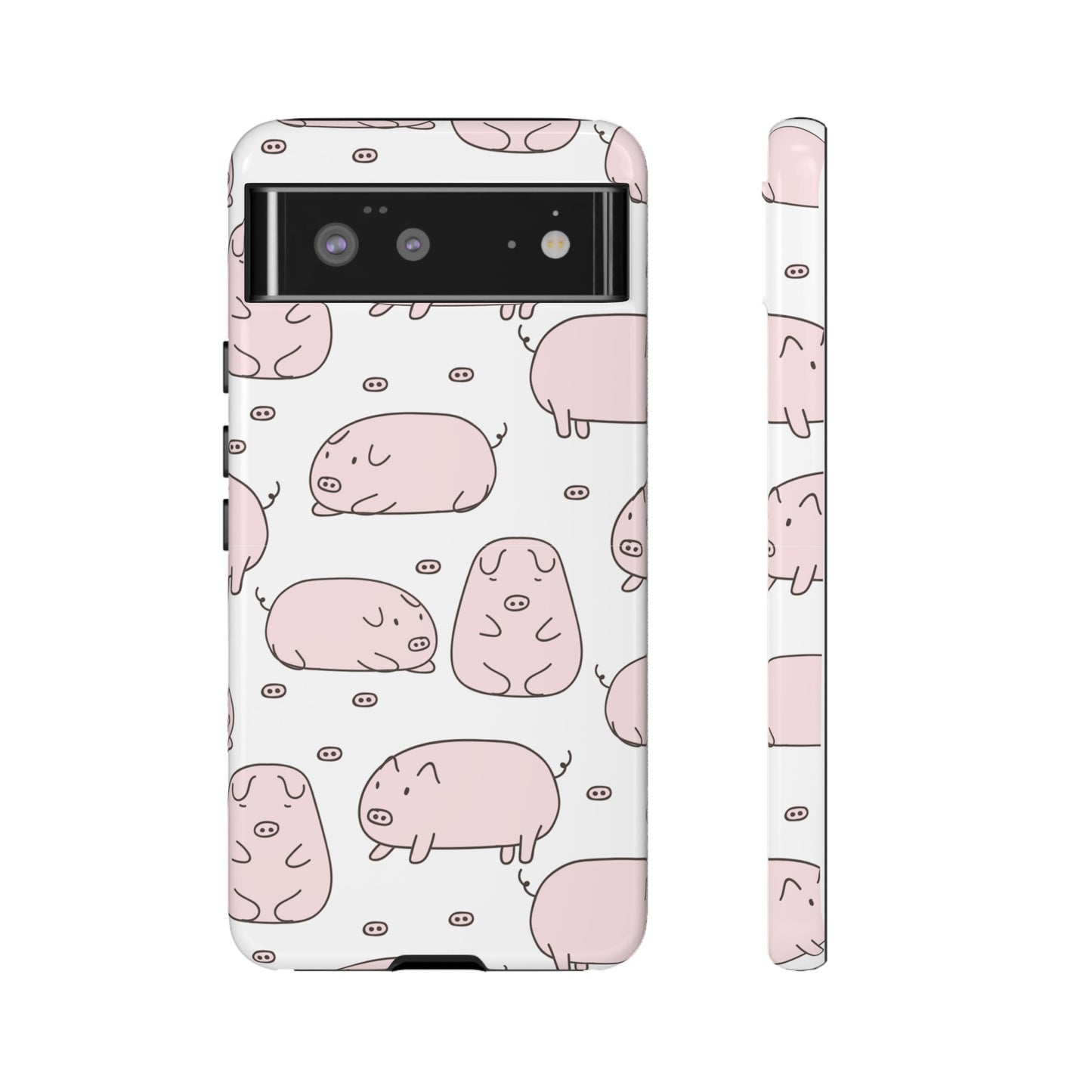 Pig Wallpaper Phone Case | iPhone 15 Plus/ Pro, 14, 13, 12| Google Pixel 7, Pro, 5| Samsung Galaxy S23 All Major Phone Models