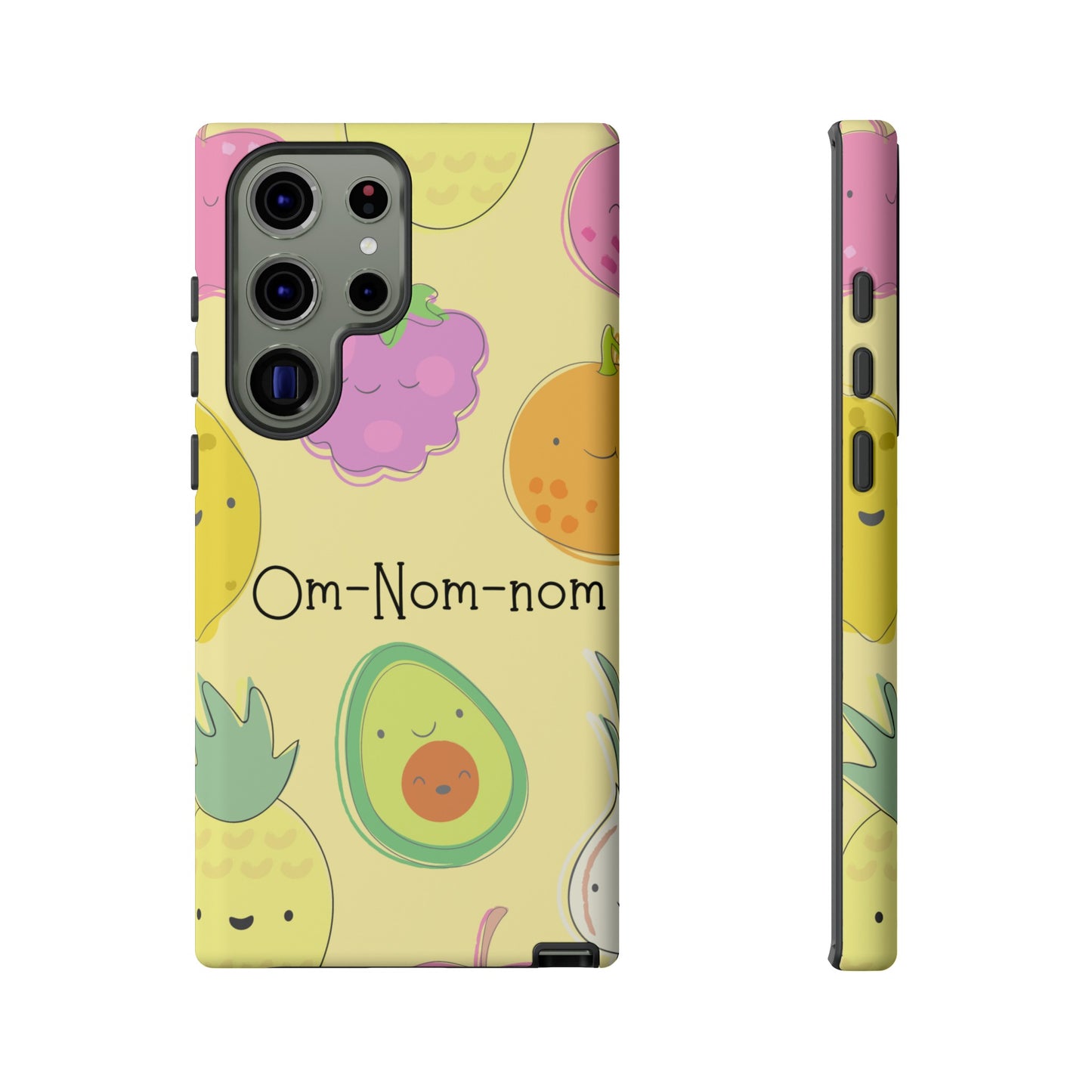 Om-Nom-Nom Phone Case | iPhone 15 Plus/ Pro, 14, 13, 12| Google Pixel 7, Pro, 5| Samsung Galaxy S23 All Major Phone Models