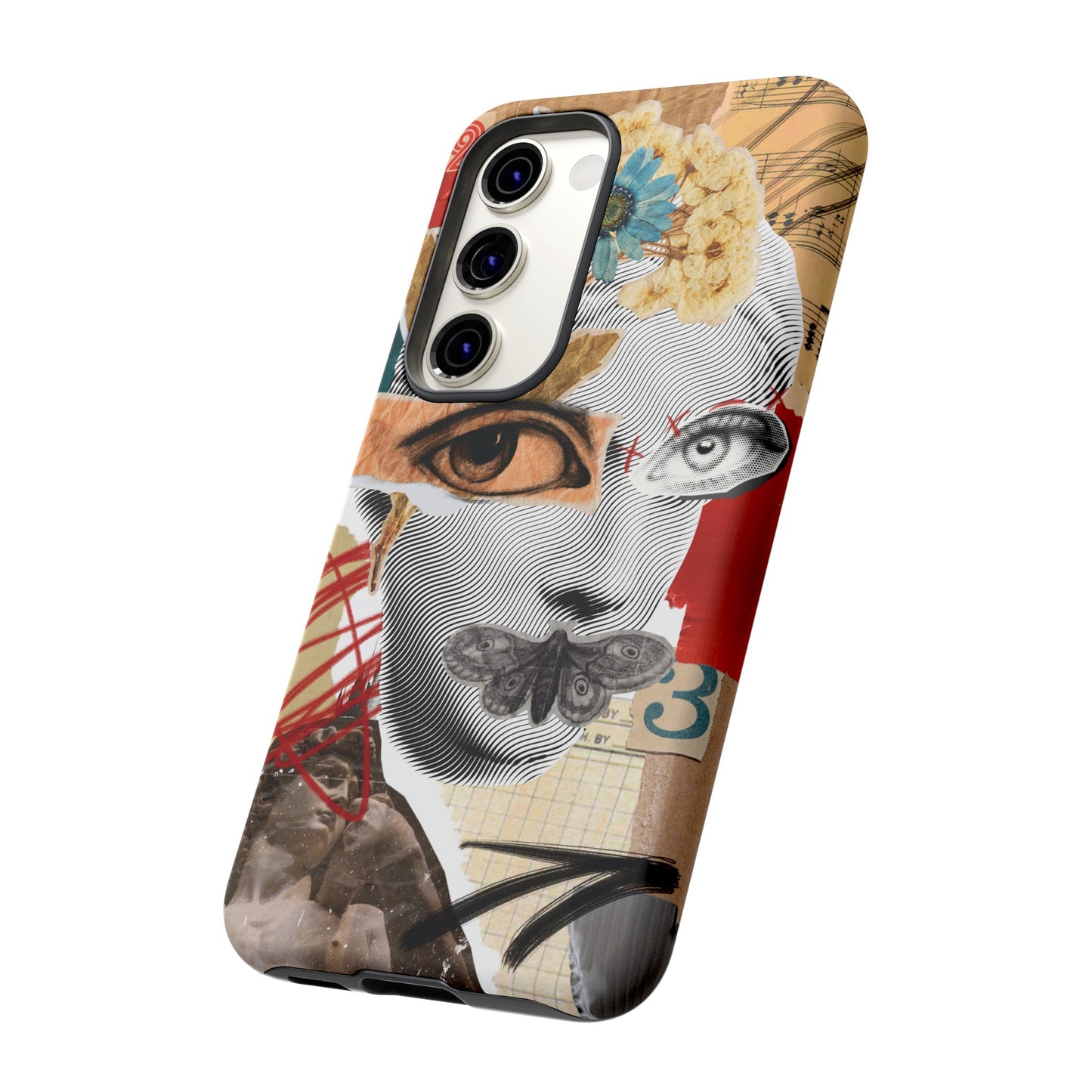 Woman Collage Wallpaper Phone Case | iPhone 15 Plus/ Pro, 14, 13, 12| Google Pixel 7, Pro, 5| Samsung Galaxy S23 All Major Phone Models