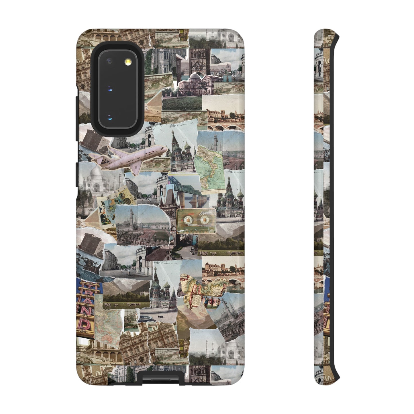 Travel Collage Wallpaper Phone Case | iPhone 15 Plus/ Pro, 14, 13, 12| Google Pixel 7, Pro, 5| Samsung Galaxy S23 All Major Phone Models