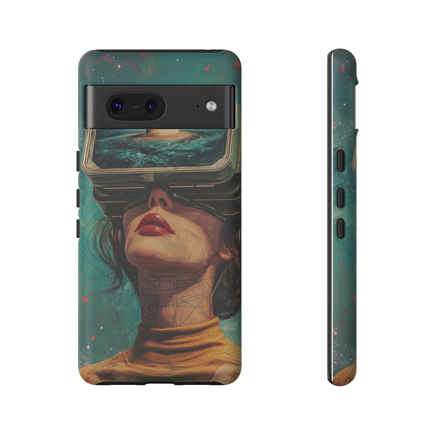 A View Of Above Wallpaper Phone Case | iPhone 15 Plus/ Pro, 14, 13, 12| Google Pixel 7, Pro, 5| Samsung Galaxy S23 All Major Phone Models