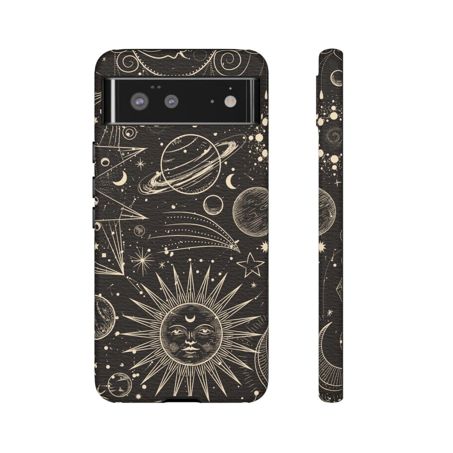 Golden Universe Wallpaper Phone Case | iPhone 15 Plus/ Pro, 14, 13, 12| Google Pixel 7, Pro, 5| Samsung Galaxy S23 All Major Phone Models