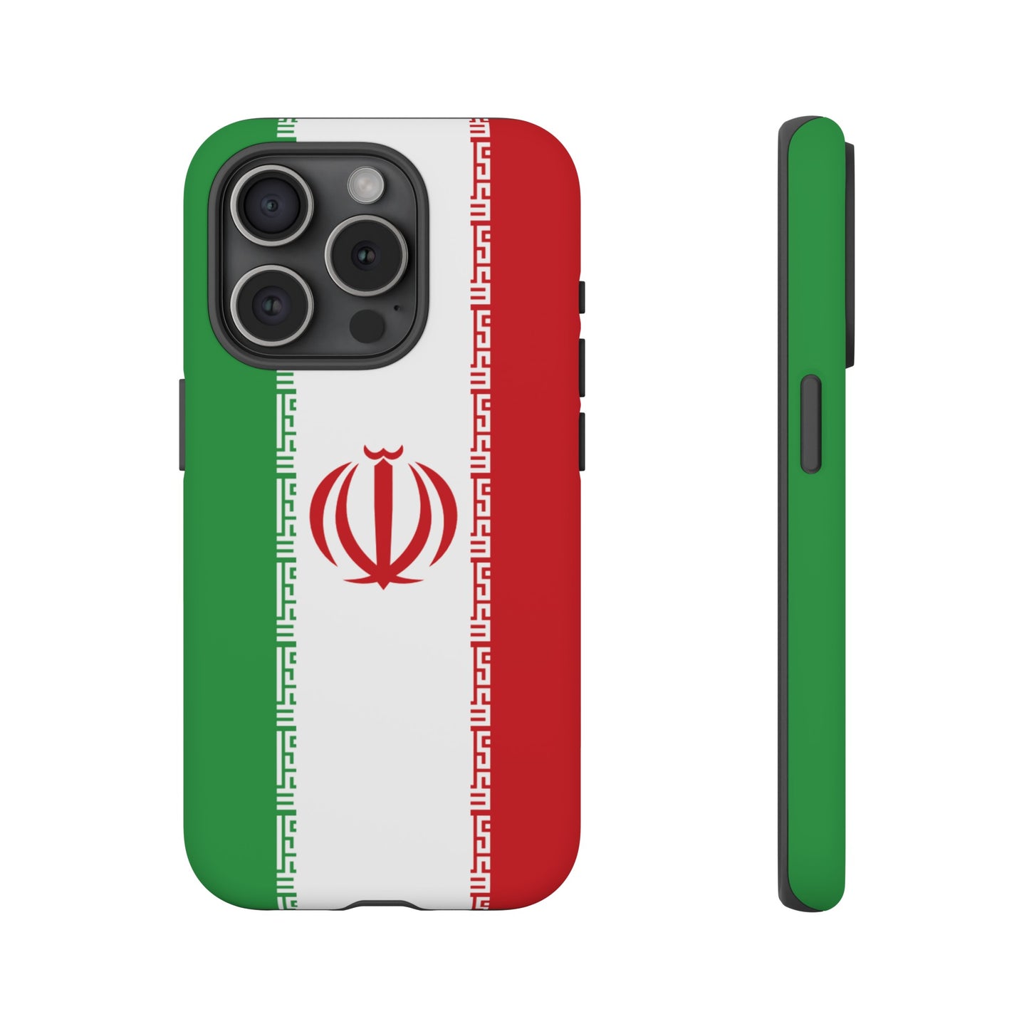 Iran Flag Phone Case | iPhone 15 Plus/ Pro, 14, 13, 12| Google Pixel 7, Pro, 5| Samsung Galaxy S23 All Major Phone Models