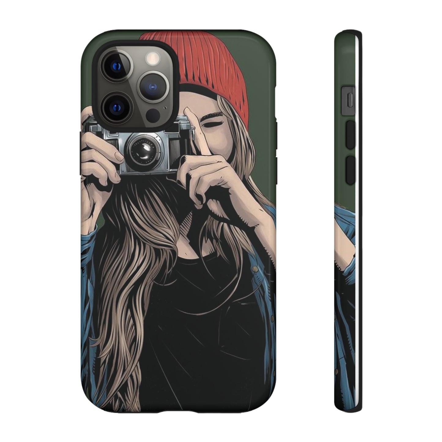 Camera Wallpaper Phone Case | iPhone 15 Plus/ Pro, 14, 13, 12| Google Pixel 7, Pro, 5| Samsung Galaxy S23 All Major Phone Models