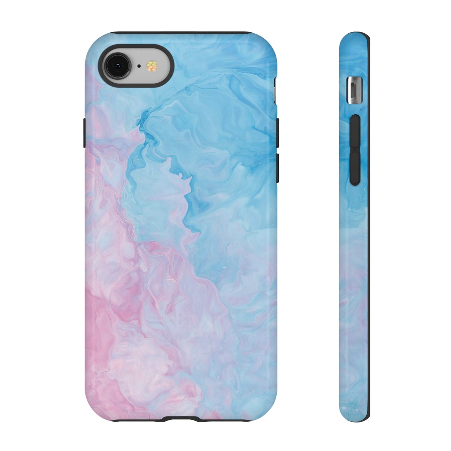 Splash of Blue & Pink Wallpaper Phone Case |iPhone 15 Plus/ Pro, 14, 13, 12|Google Pixel 7, Pro, 5|Samsung Galaxy S23 All Major Phone Models