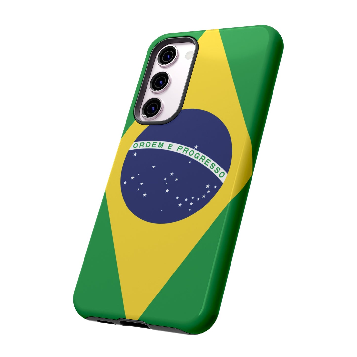 Brazil Flag Phone Case | iPhone 15 Plus/ Pro, 14, 13, 12| Google Pixel 7, Pro, 5| Samsung Galaxy S23 All Major Phone Models