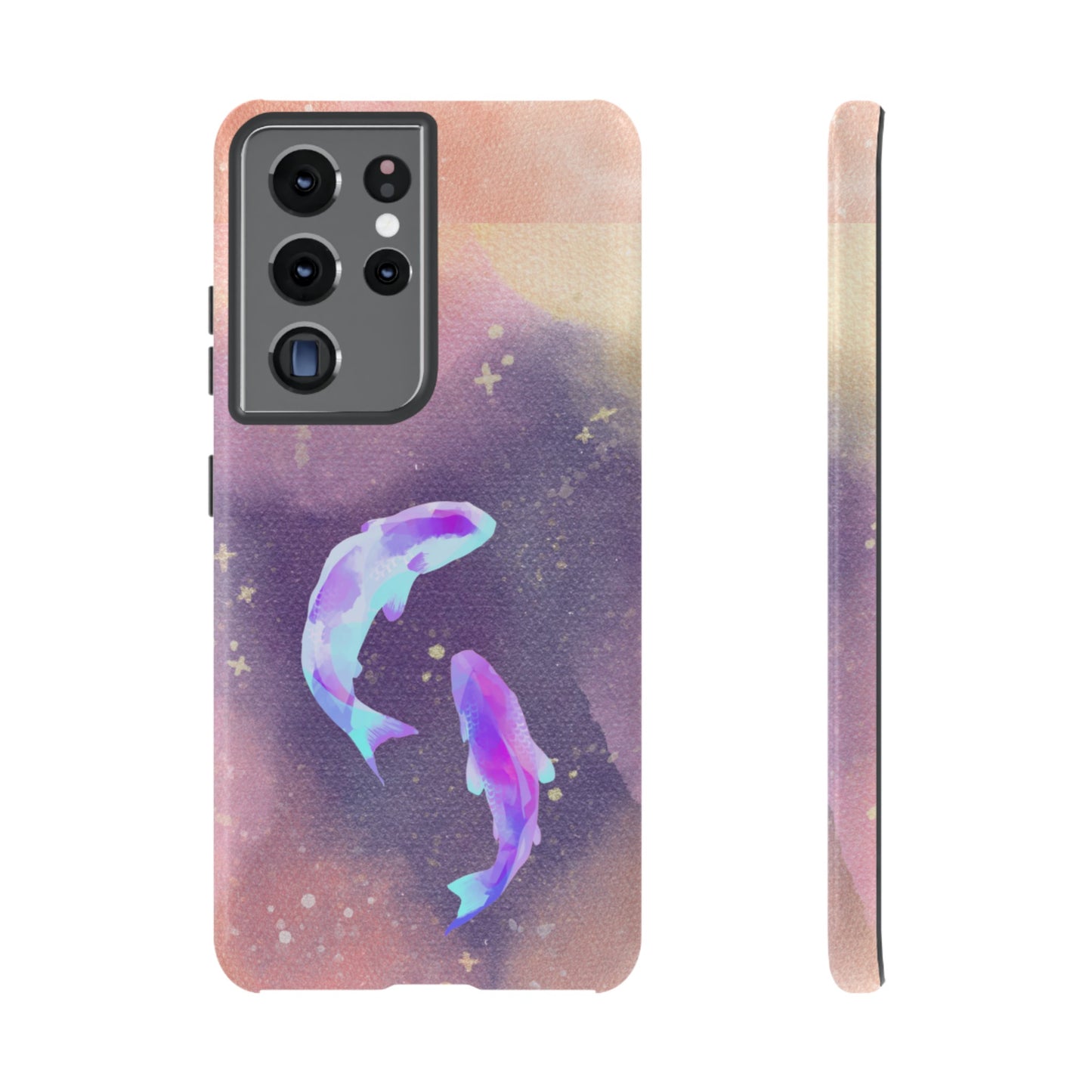 Cosmic Koi Phone Case | iPhone 15 Plus/ Pro, 14, 13, 12| Google Pixel 7, Pro, 5| Samsung Galaxy S23 All Major Phone Models