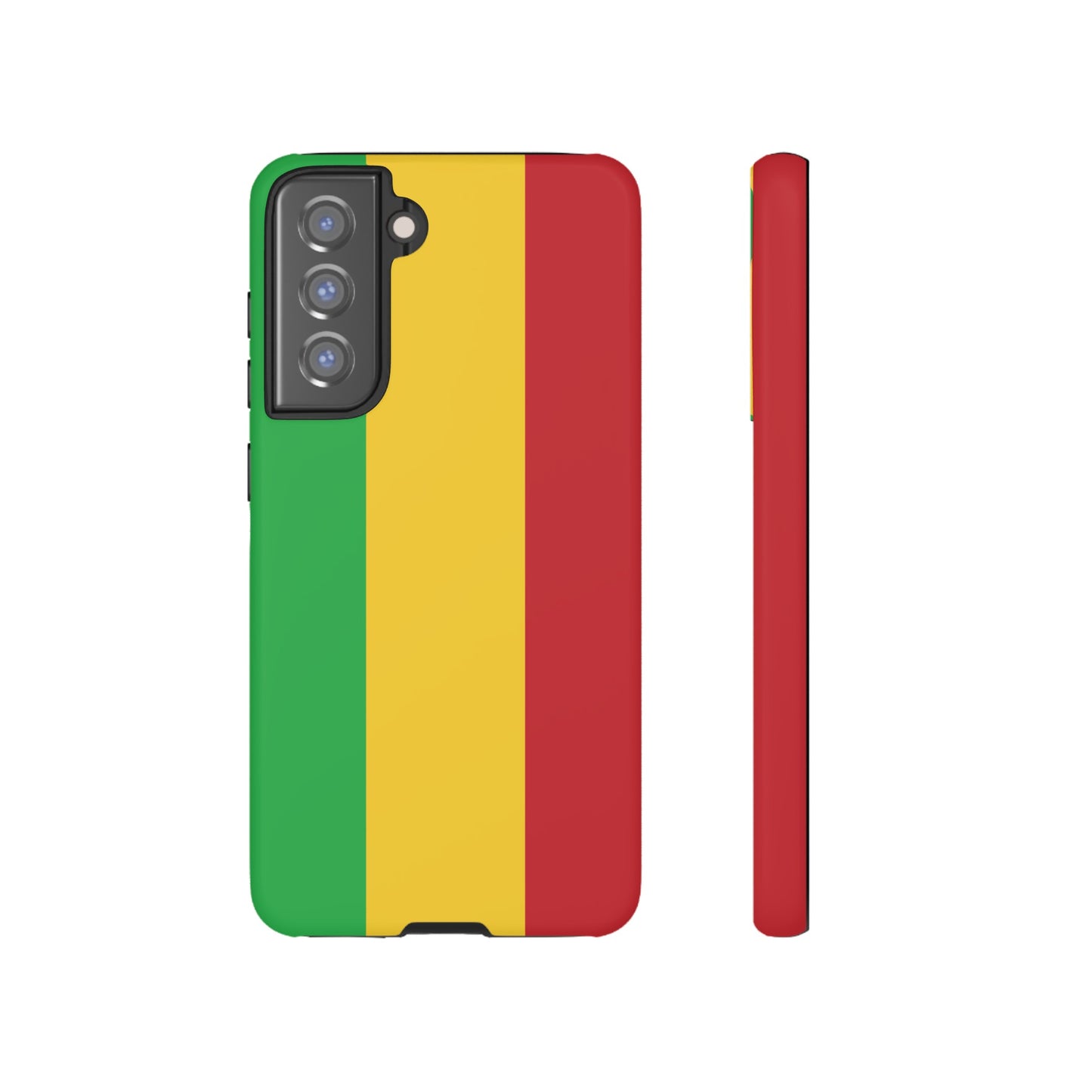 Mali Flag Phone Case | iPhone 15 Plus/ Pro, 14, 13, 12| Google Pixel 7, Pro, 5| Samsung Galaxy S23 All Major Phone Models