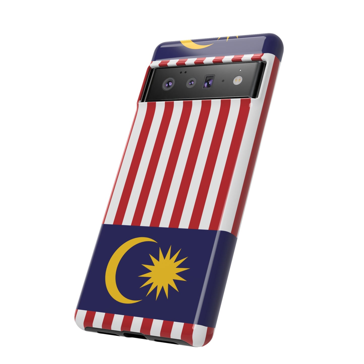 Malaysia Flag Phone Case | iPhone 15 Plus/ Pro, 14, 13, 12| Google Pixel 7, Pro, 5| Samsung Galaxy S23 All Major Phone Models