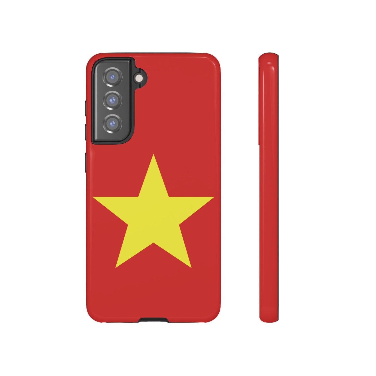 Vietnam Flag Phone Case | iPhone 15 Plus/ Pro, 14, 13, 12| Google Pixel 7, Pro, 5| Samsung Galaxy S23 All Major Phone Models