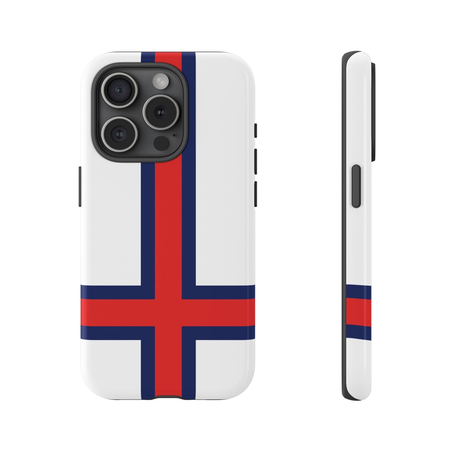 Faroe Island Denmark Flag Phone Case | iPhone 15 Plus/ Pro, 14, 13, 12| Google Pixel 7, Pro, 5| Samsung Galaxy S23 All Major Phone Models