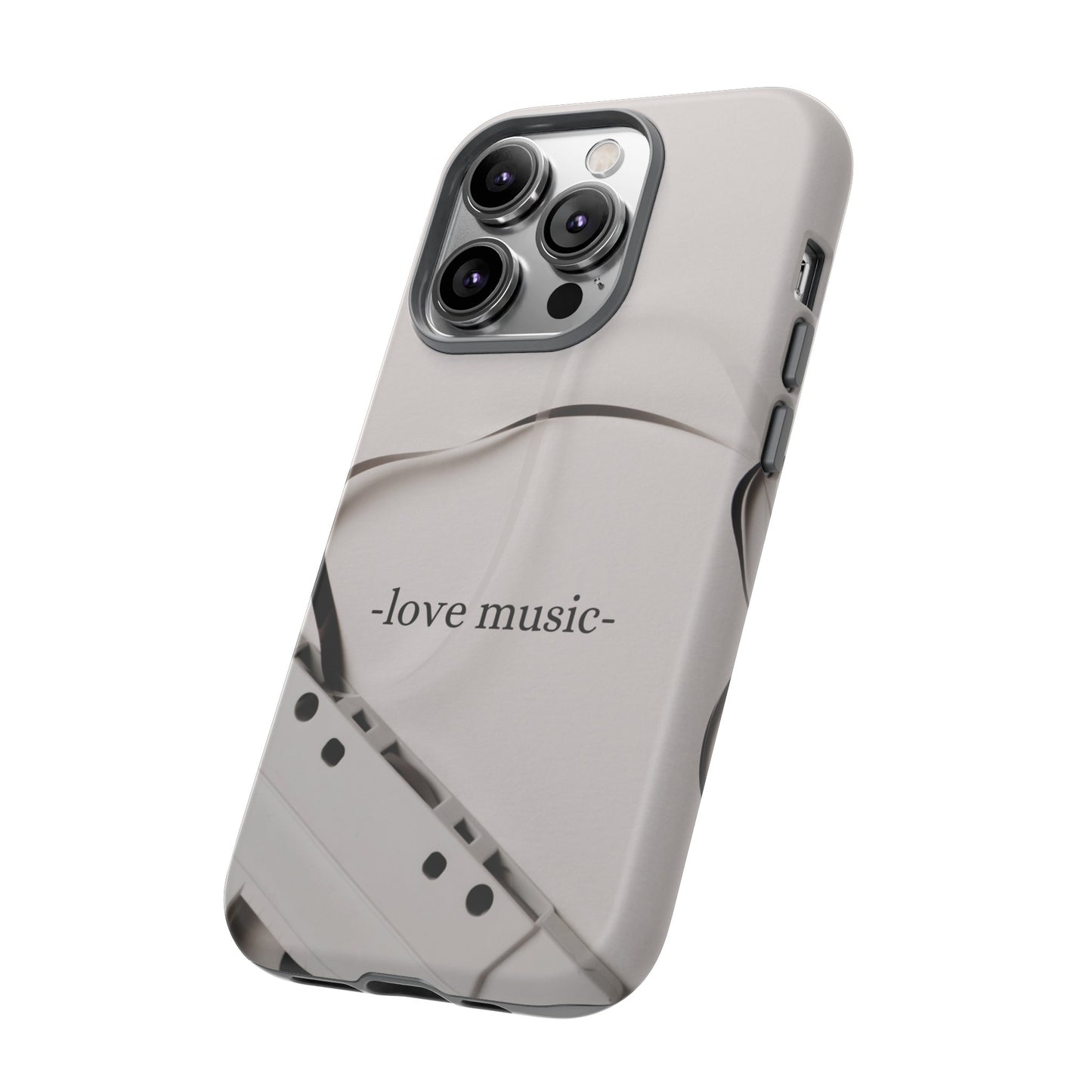 Love Music Wallpaper Phone Case | iPhone 15 Plus/ Pro, 14, 13, 12| Google Pixel 7, Pro, 5| Samsung Galaxy S23 All Major Phone Models