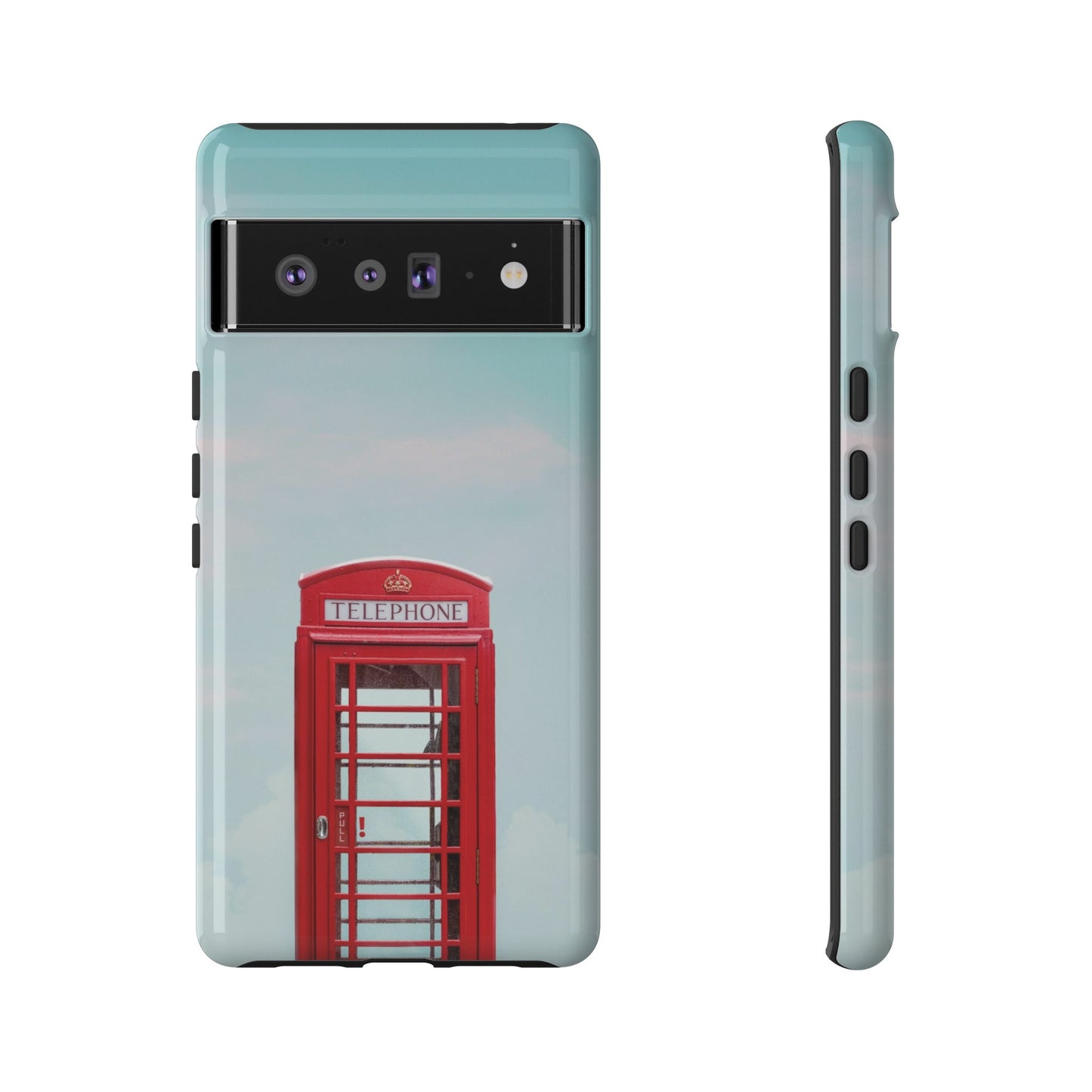 Telephone Booth Wallpaper Phone Case |iPhone 15 Plus/ Pro, 14, 13, 12|Google Pixel 7, Pro, 5| Samsung Galaxy S23 All Major Phone Models