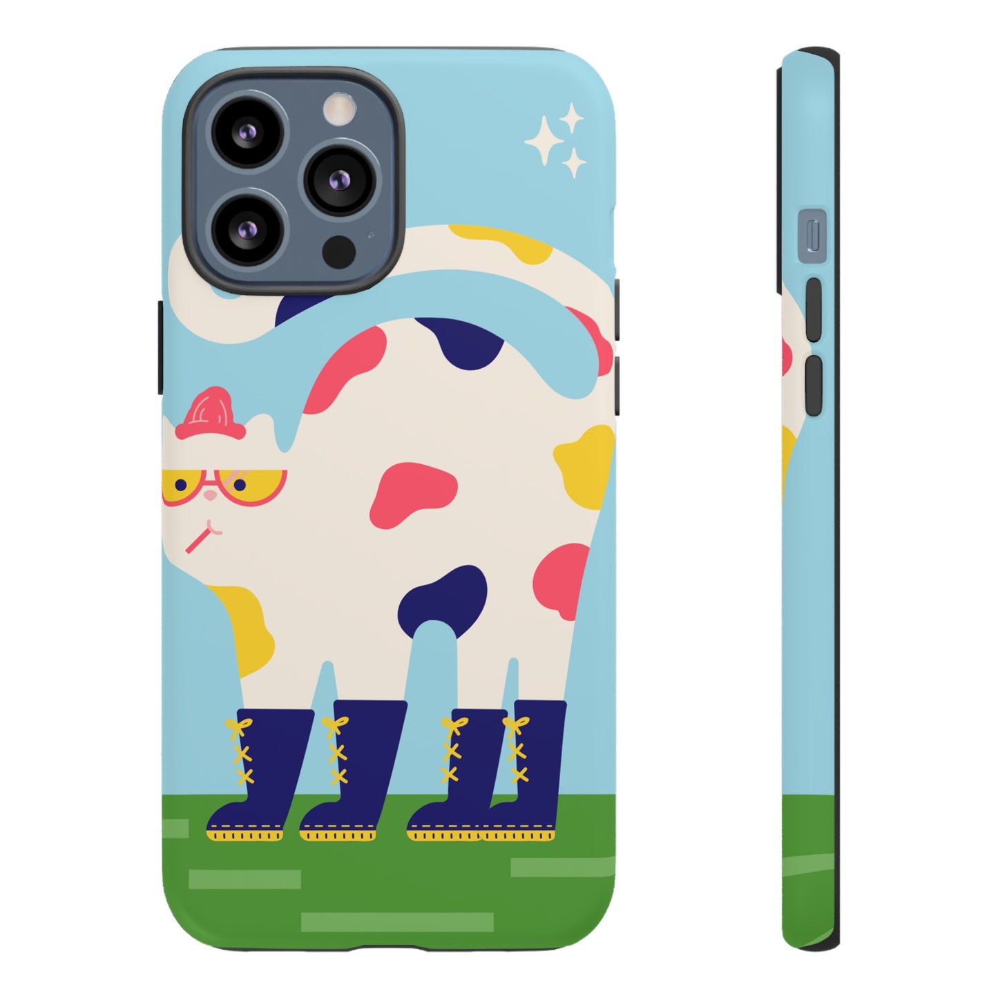 Rainboot Cat Phone Case | iPhone 15 Plus/ Pro, 14, 13, 12| Google Pixel 7, Pro, 5| Samsung Galaxy S23 All Major Phone Models