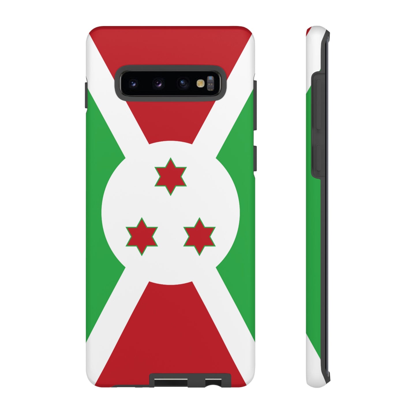 Burundi Flag Phone Case | iPhone 15 Plus/ Pro, 14, 13, 12| Google Pixel 7, Pro, 5| Samsung Galaxy S23 All Major Phone Models