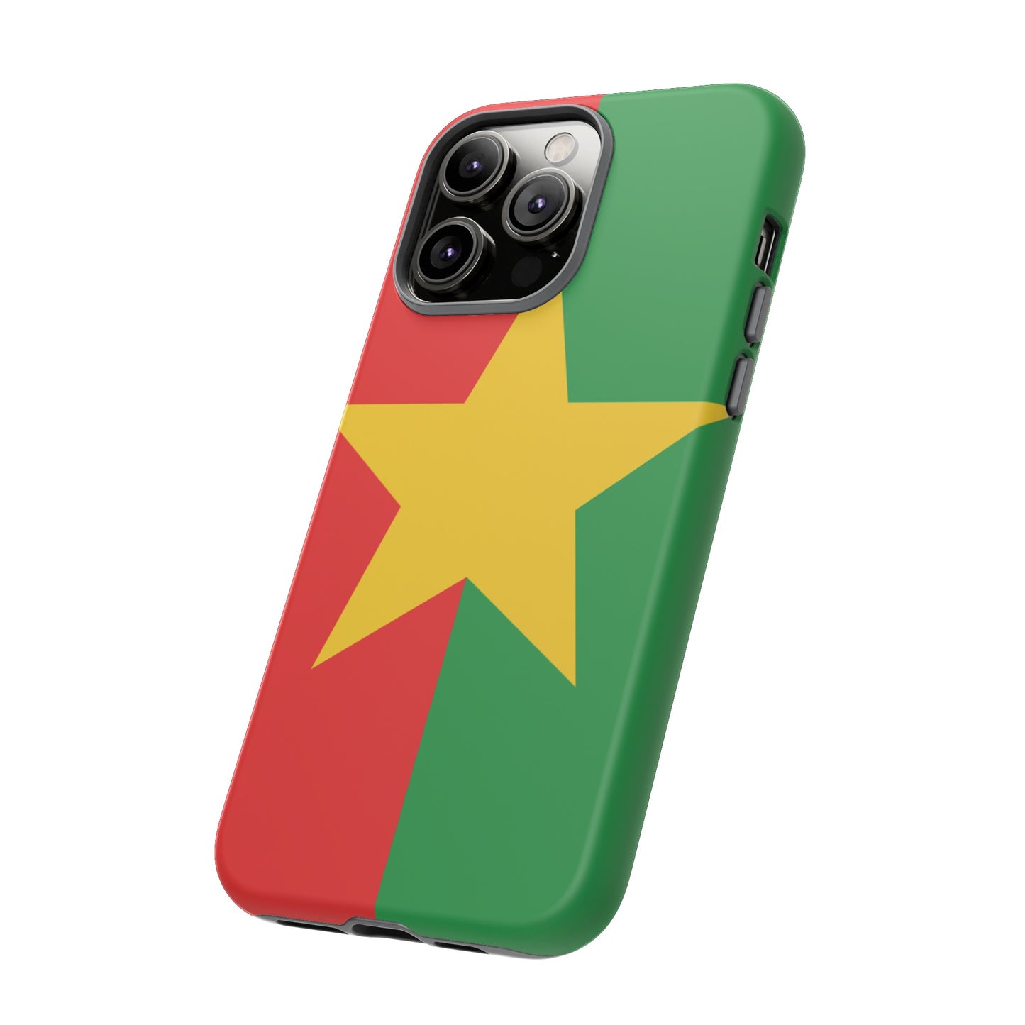 Burkina Faso Flag Phone Case | iPhone 15 Plus/ Pro, 14, 13, 12| Google Pixel 7, Pro, 5| Samsung Galaxy S23 All Major Phone Models