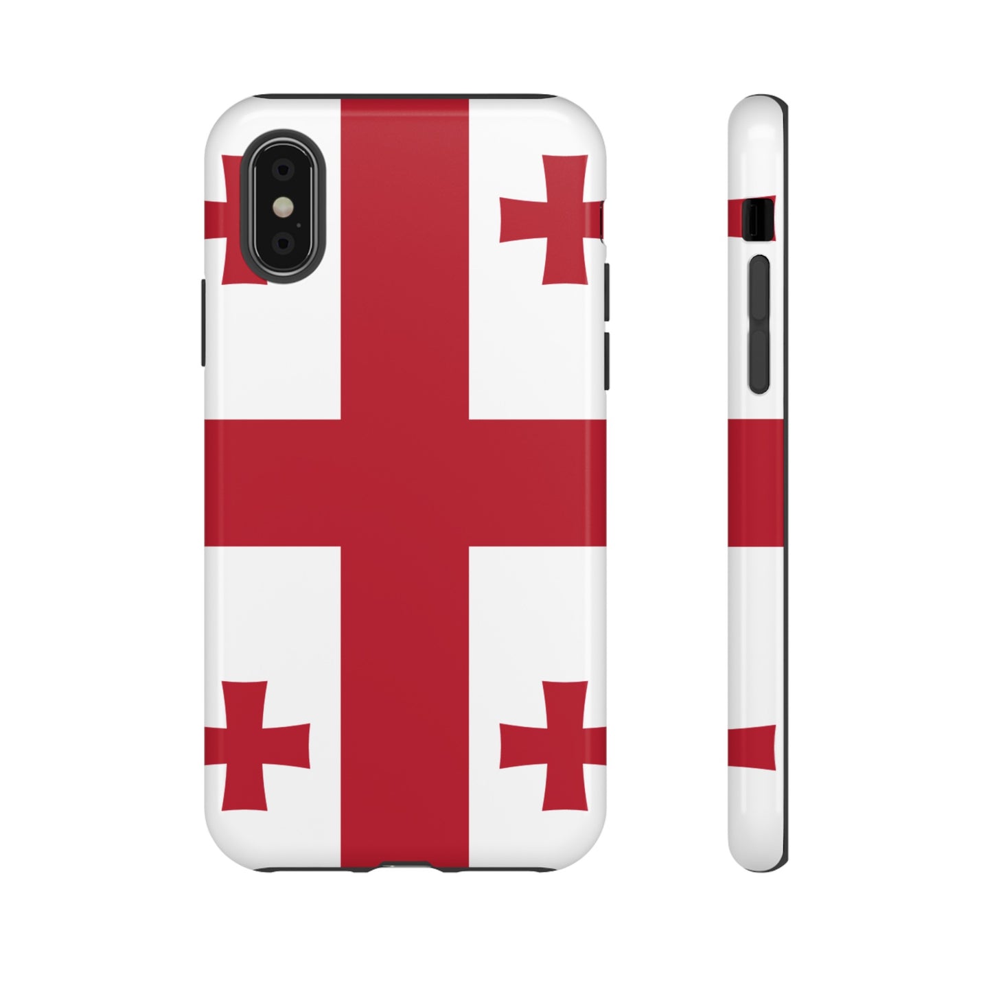 Georgia Flag Phone Case | iPhone 15 Plus/ Pro, 14, 13, 12| Google Pixel 7, Pro, 5| Samsung Galaxy S23 All Major Phone Models