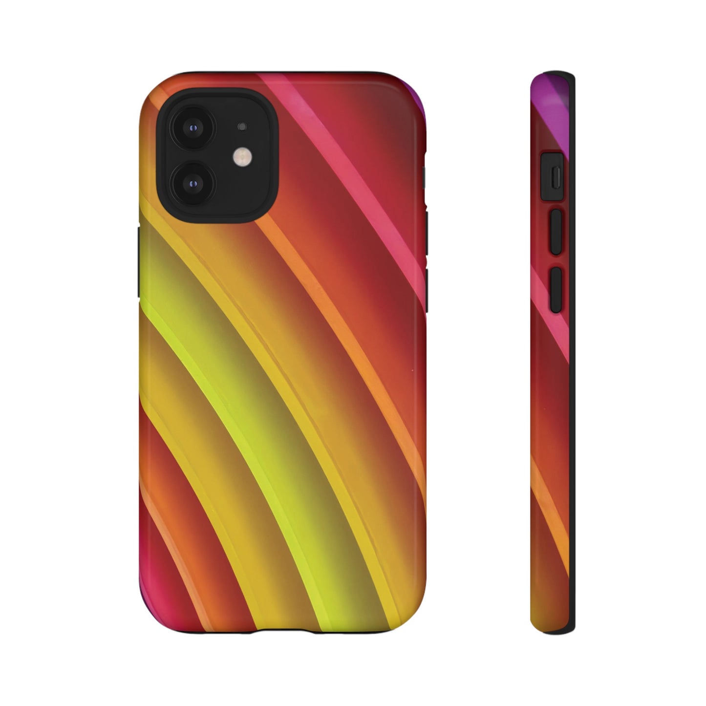 Curved Colourful Wallpaper Phone Case | iPhone 15 Plus/ Pro, 14, 13, 12| Google Pixel 7, Pro, 5| Samsung Galaxy S23 All Major Phone Models