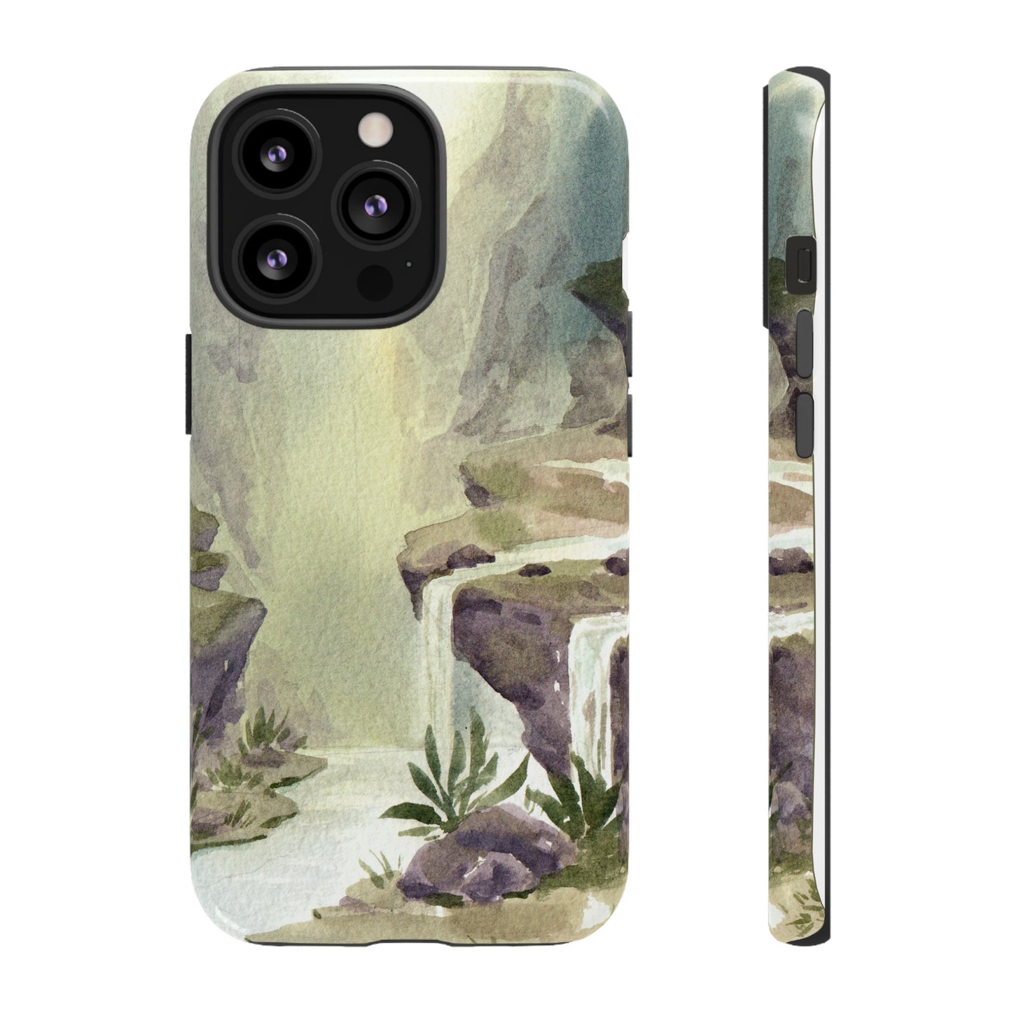 Waterfall Wallpaper Phone Case | iPhone 15 Plus/ Pro, 14, 13, 12| Google Pixel 7, Pro, 5| Samsung Galaxy S23 All Major Phone Models