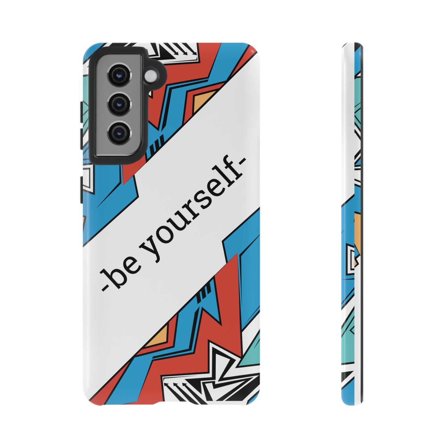 Be Yourself Wallpaper Phone Case | iPhone 15 Plus/ Pro, 14, 13, 12| Google Pixel 7, Pro, 5| Samsung Galaxy S23 All Major Phone Models