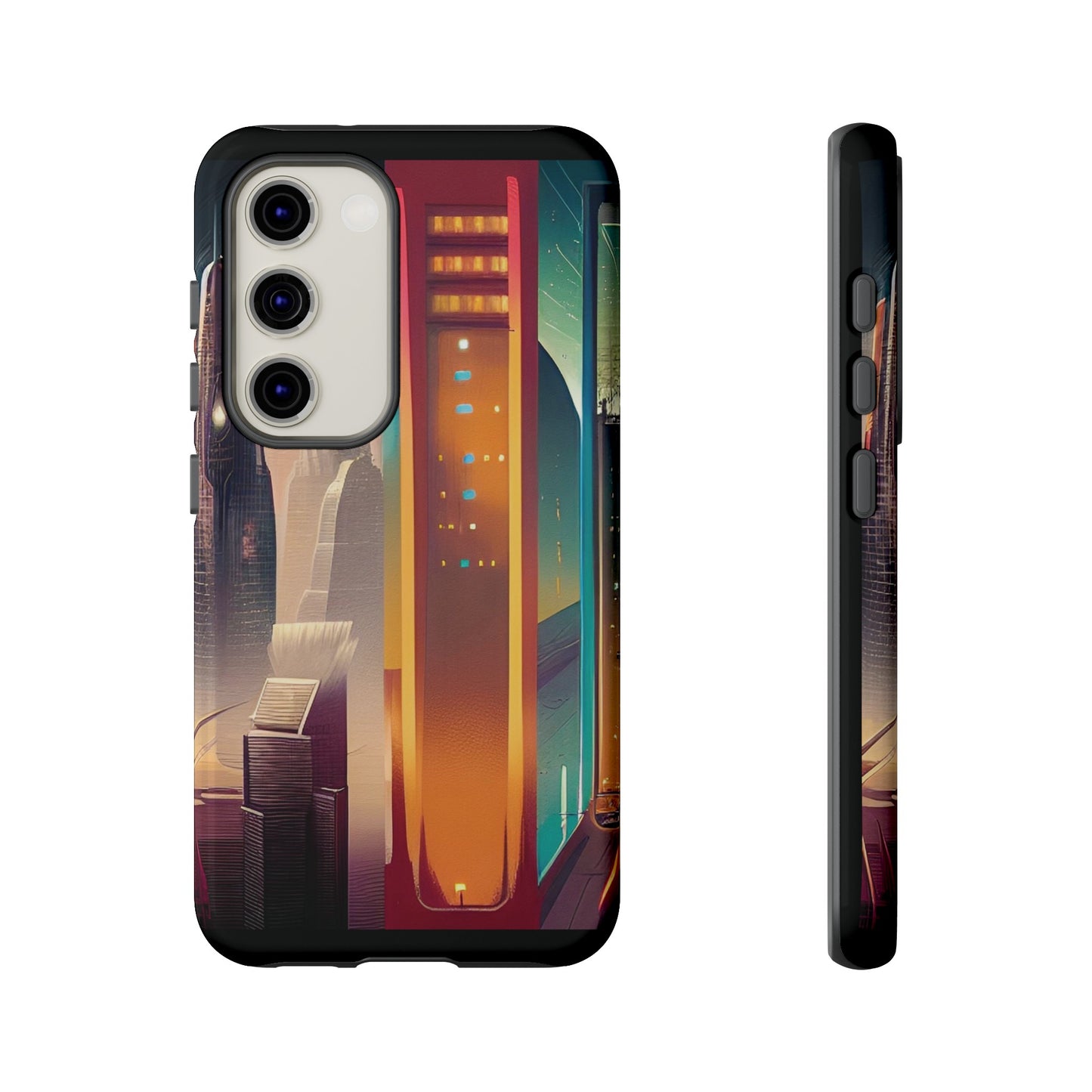 Sci-Fi  Buildings Wallpaper Phone Case | iPhone 15 Plus/ Pro, 14, 13, 12| Google Pixel 7, Pro, 5| Samsung Galaxy S23 All Major Phone Models