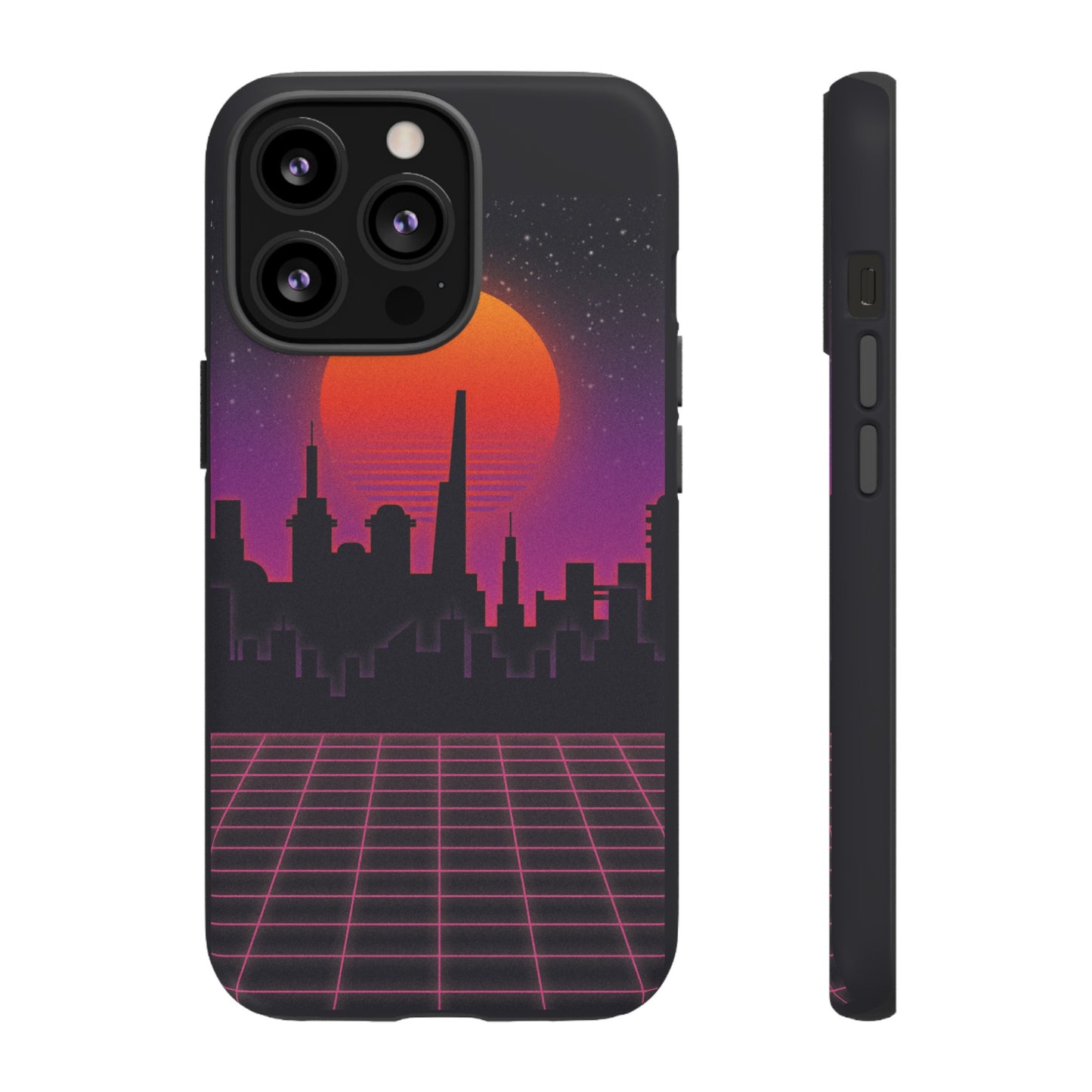 Retro City Phone Case | iPhone 15 Plus/ Pro, 14, 13, 12| Google Pixel 7, Pro, 5| Samsung Galaxy S23 All Major Phone Models