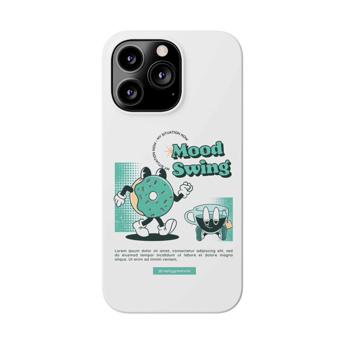 Mood Swing Phone Case | iPhone 15 Plus/ Pro, 14, 13, 12|