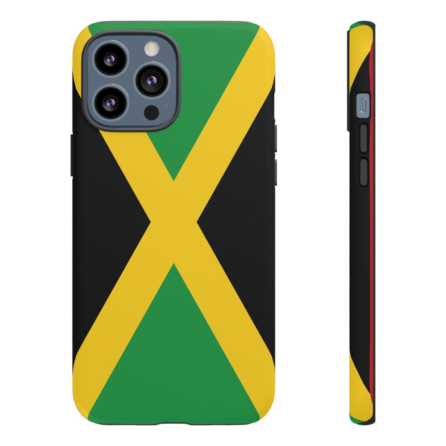 Jamaica Flag Phone Case | iPhone 15 Plus/ Pro, 14, 13, 12| Google Pixel 7, Pro, 5| Samsung Galaxy S23 All Major Phone Models