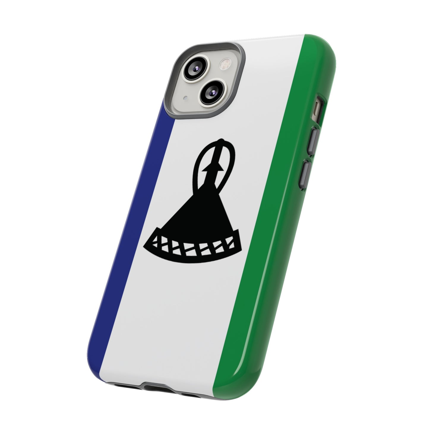 Lesotho Flag Phone Case | iPhone 15 Plus/ Pro, 14, 13, 12| Google Pixel 7, Pro, 5| Samsung Galaxy S23 All Major Phone Models