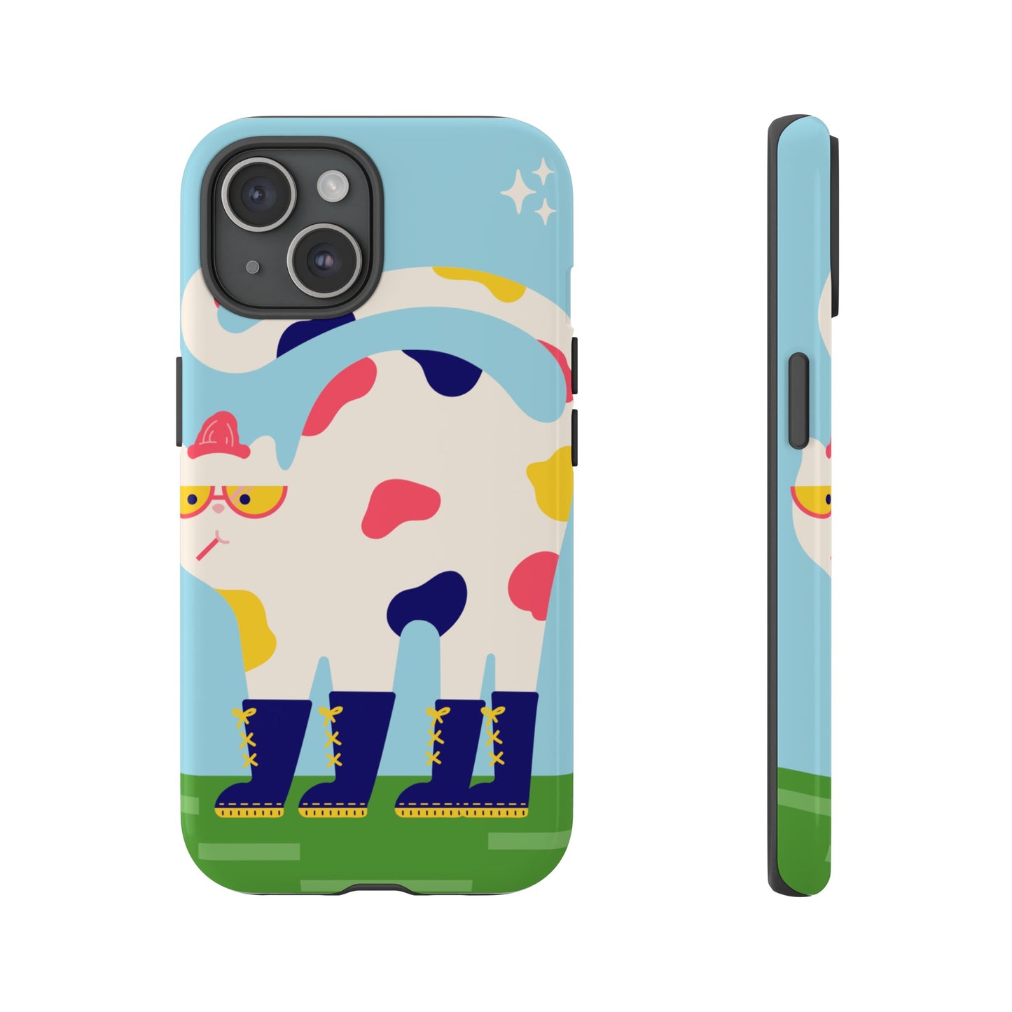 Rainboot Cat Phone Case | iPhone 15 Plus/ Pro, 14, 13, 12| Google Pixel 7, Pro, 5| Samsung Galaxy S23 All Major Phone Models