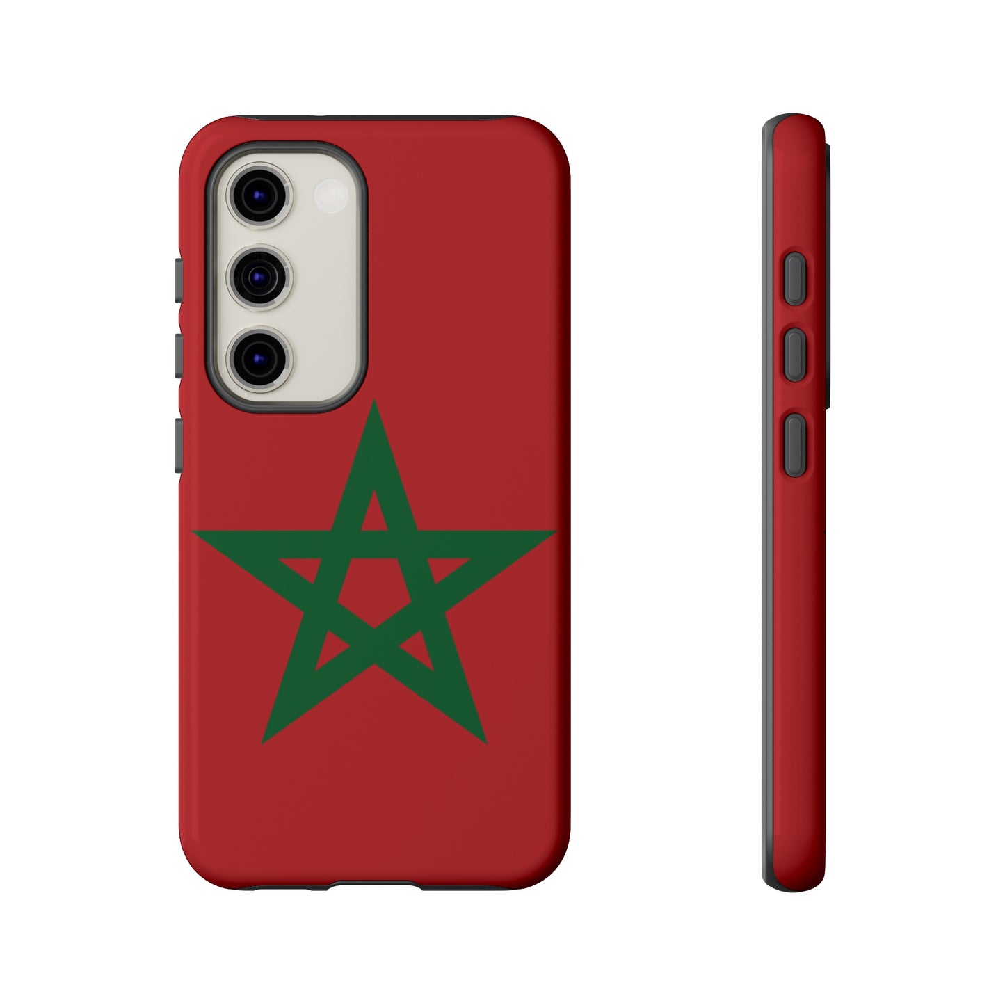 Morocco Flag Phone Case | iPhone 15 Plus/ Pro, 14, 13, 12| Google Pixel 7, Pro, 5| Samsung Galaxy S23 All Major Phone Models