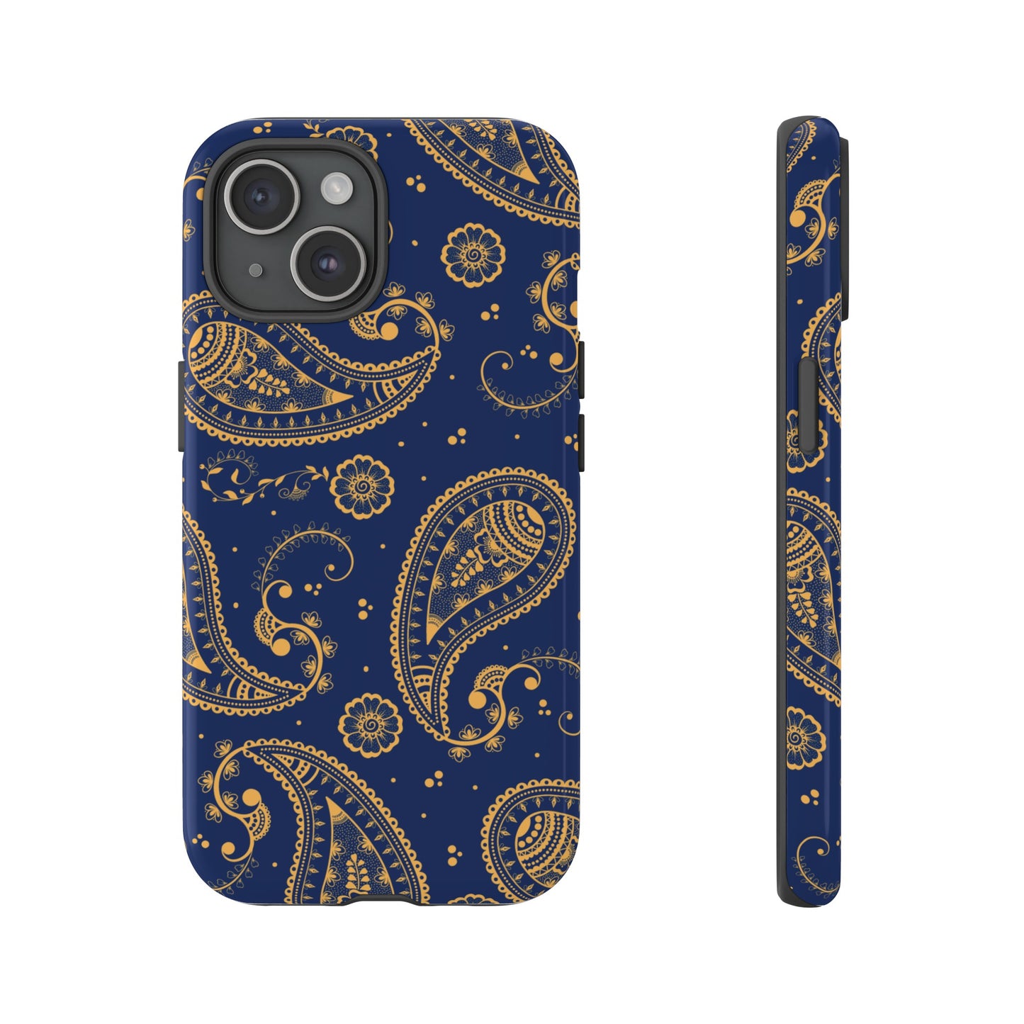 Indian Paisley Wallpaper Phone Case | iPhone 15 Plus/ Pro, 14, 13, 12| Google Pixel 7, Pro, 5| Samsung Galaxy S23 All Major Phone Models