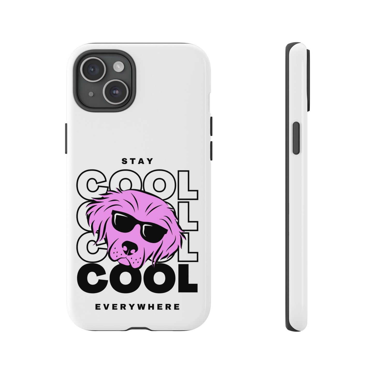 Stay Cool Phone Case | iPhone 15 Plus/ Pro, 14, 13, 12| Google Pixel 7, Pro, 5| Samsung Galaxy S23 All Major Phone Models