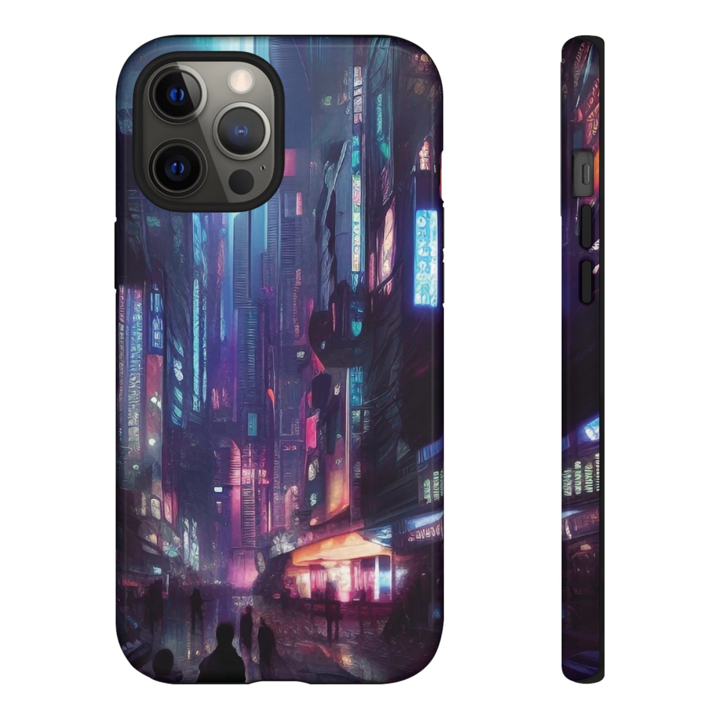 Futuristic Sci-Fi City Wallpaper Phone Case | iPhone 15 Plus/ Pro, 14, 13, 12| Google Pixel 7, Pro, 5| Samsung Galaxy S23 All Major Phone Models