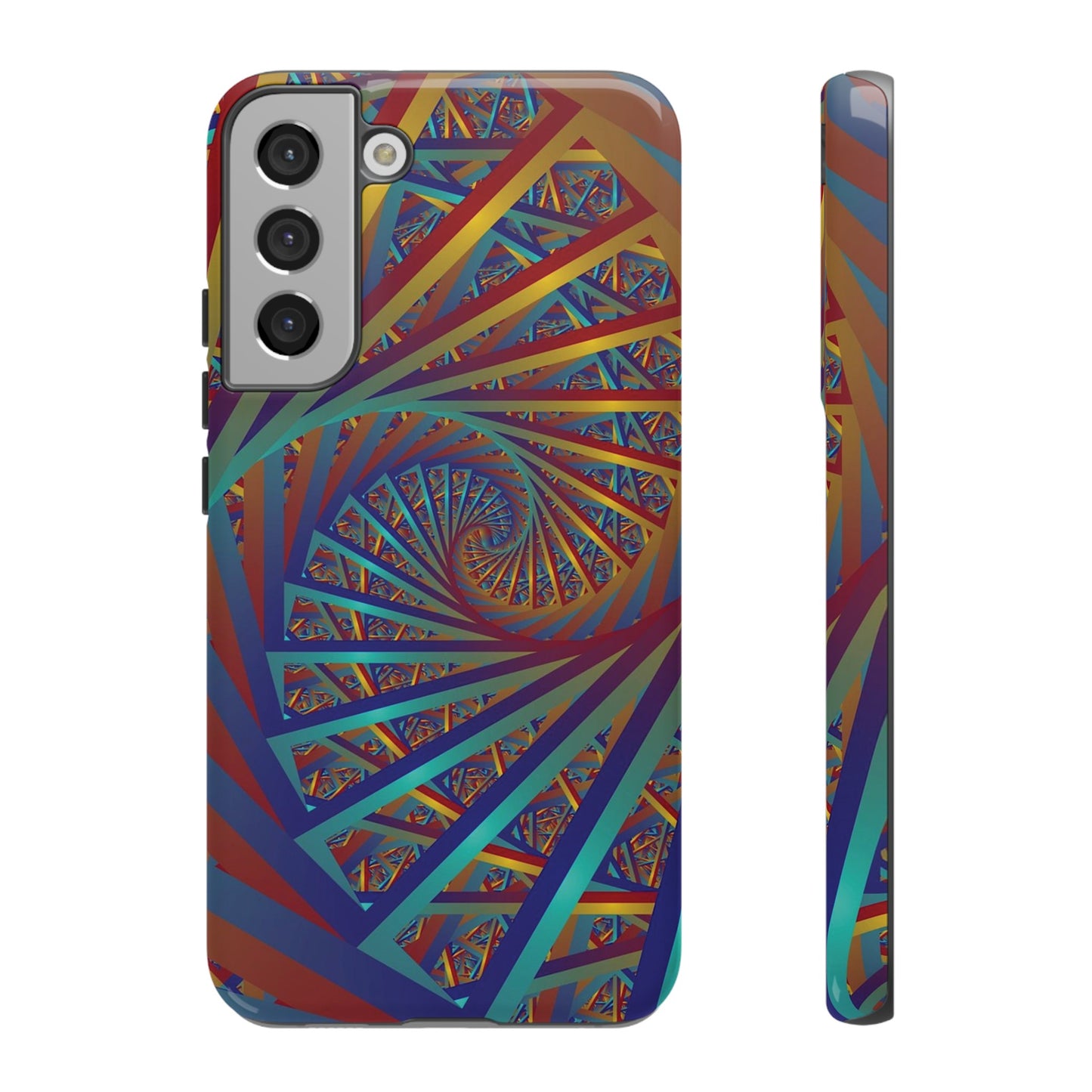 Colourful Spiral Wallpaper Phone Case | iPhone 15 Plus/ Pro, 14, 13, 12| Google Pixel 7, Pro, 5| Samsung Galaxy S23 All Major Phone Models