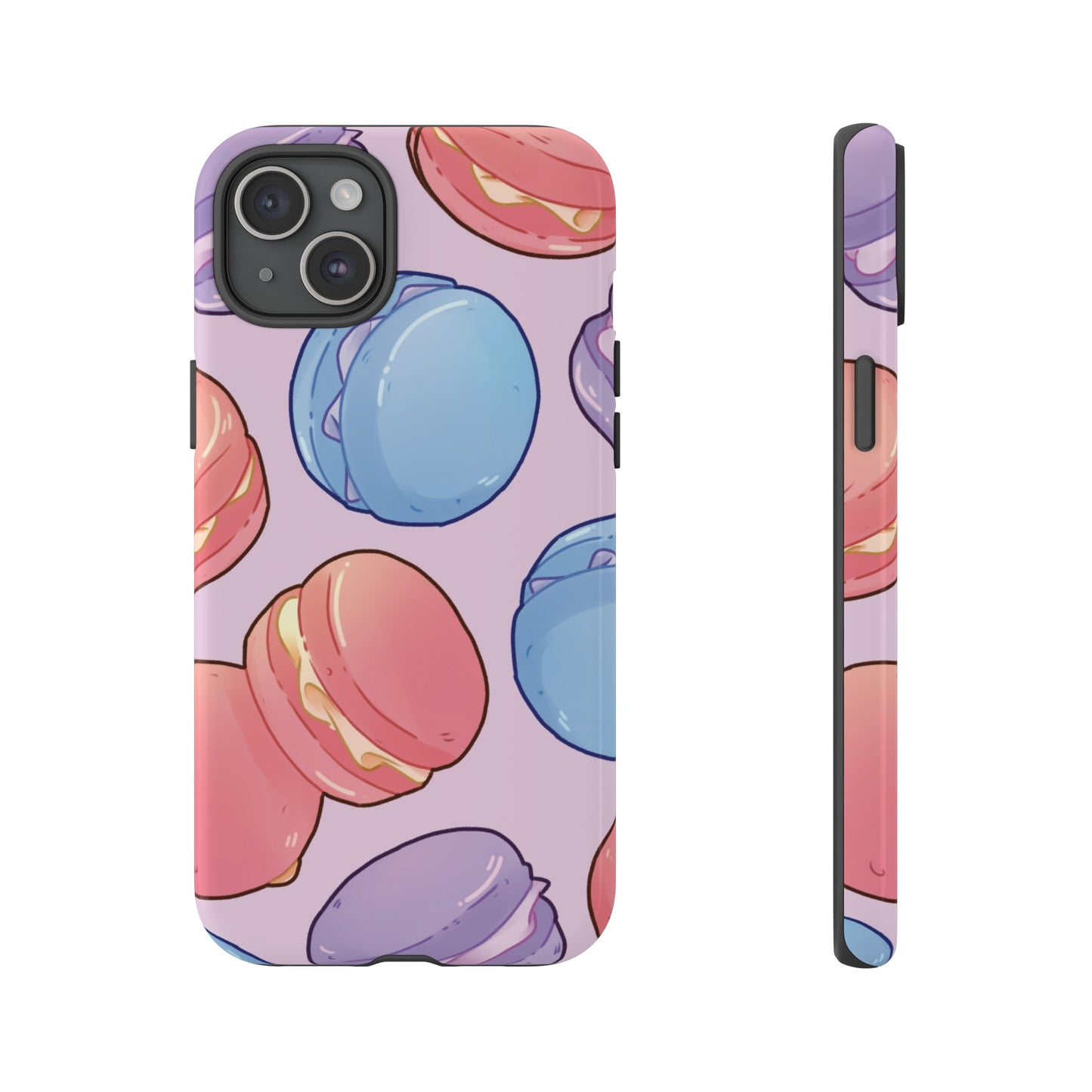 Macaron Wallpaper Phone Case | iPhone 15 Plus/ Pro, 14, 13, 12| Google Pixel 7, Pro, 5| Samsung Galaxy S23 All Major Phone Models