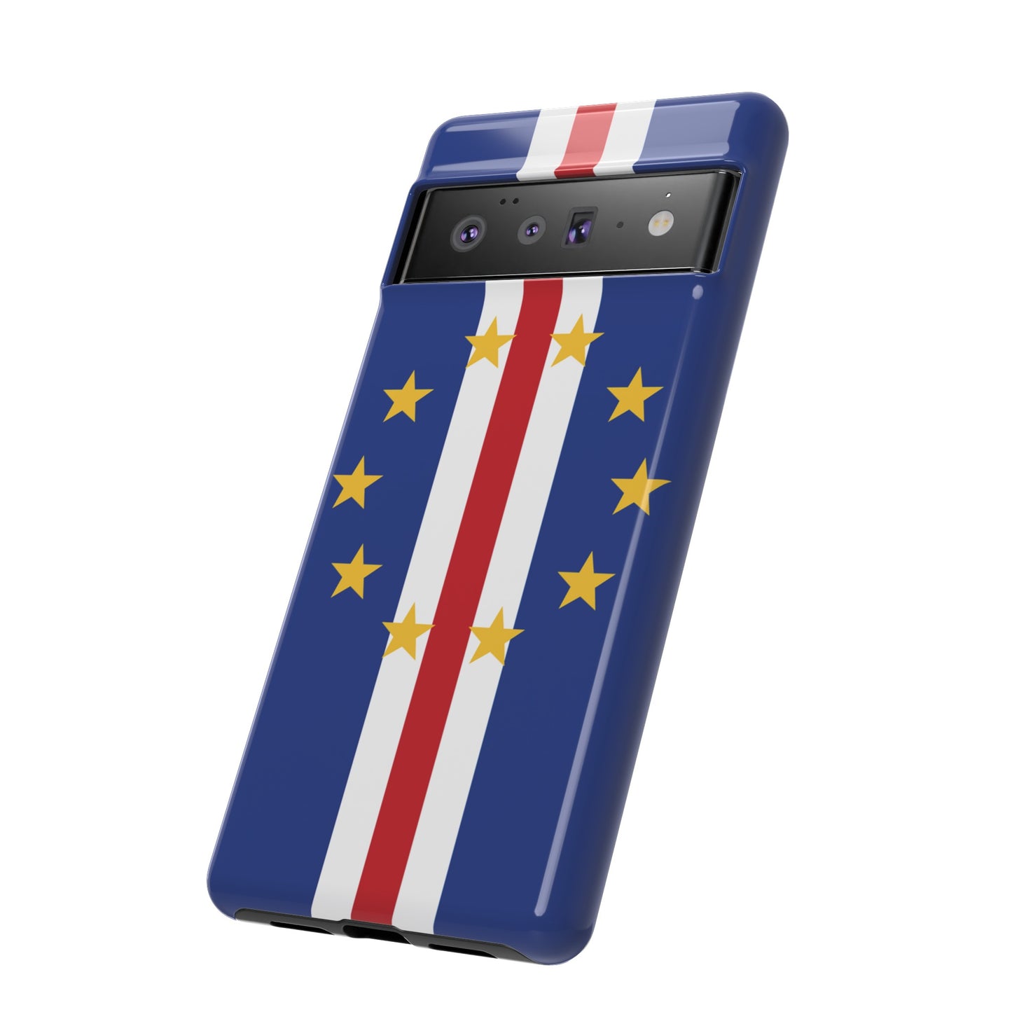 Cape Verde Flag Phone Case | iPhone 15 Plus/ Pro, 14, 13, 12| Google Pixel 7, Pro, 5| Samsung Galaxy S23 All Major Phone Models