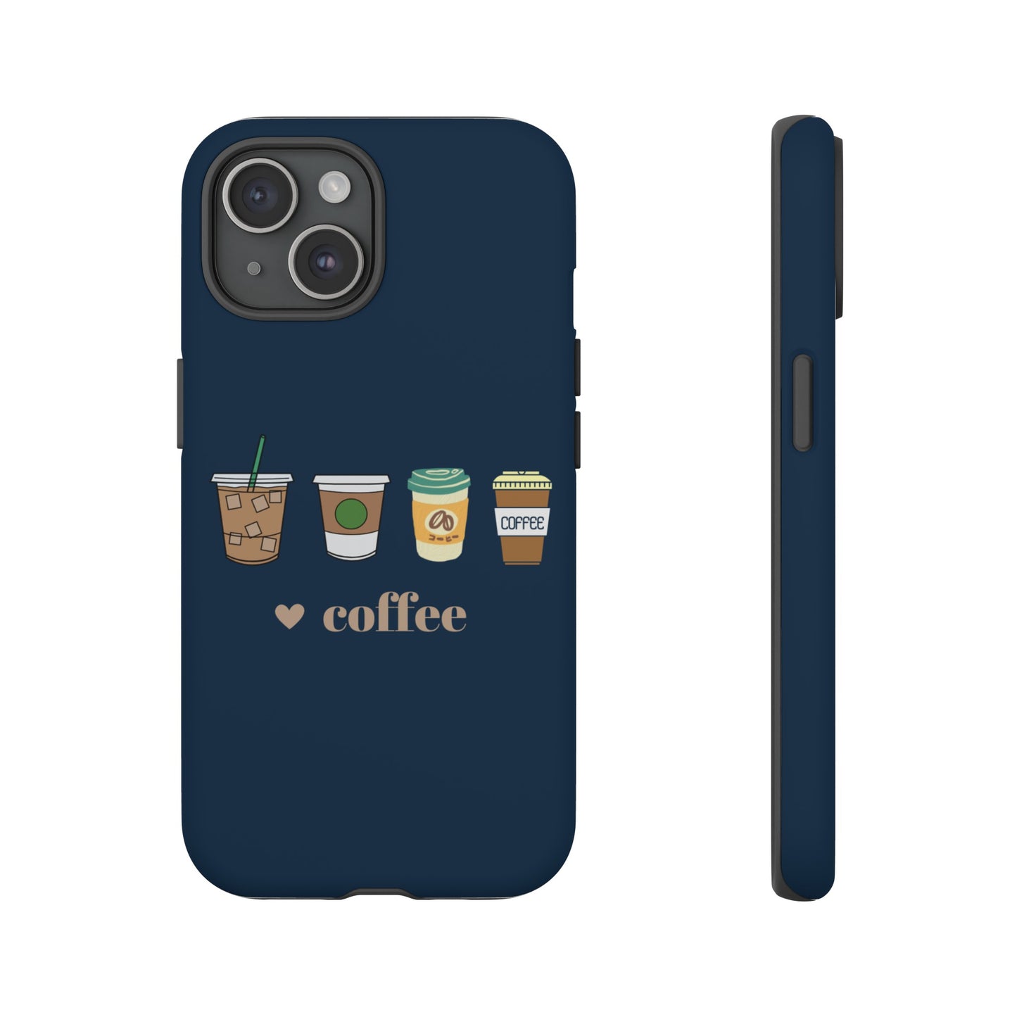 Coffee Wallpaper Phone Case | iPhone 15 Plus/ Pro, 14, 13, 12| Google Pixel 7, Pro, 5| Samsung Galaxy S23 All Major Phone Models