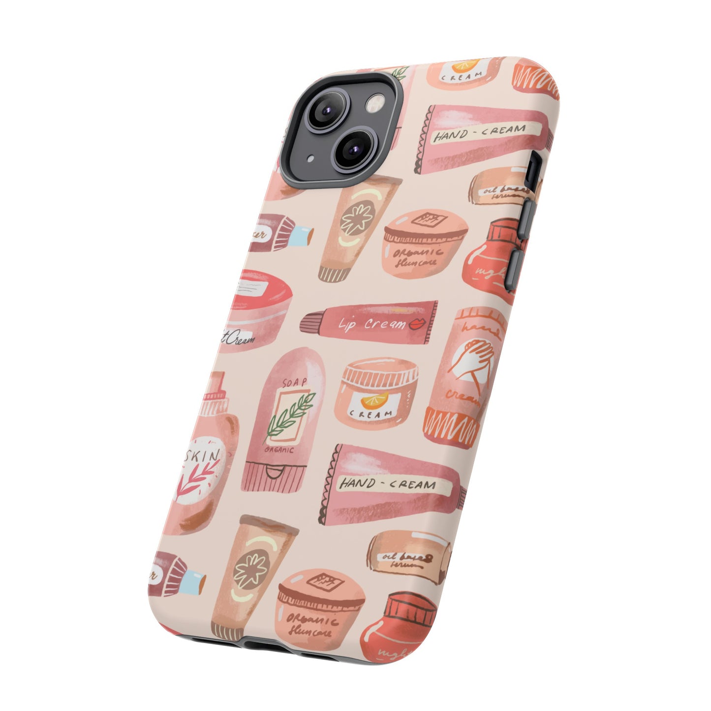 Skin Care Wallpaper Phone Case | iPhone 15 Plus/ Pro, 14, 13, 12| Google Pixel 7, Pro, 5| Samsung Galaxy S23 All Major Phone Models