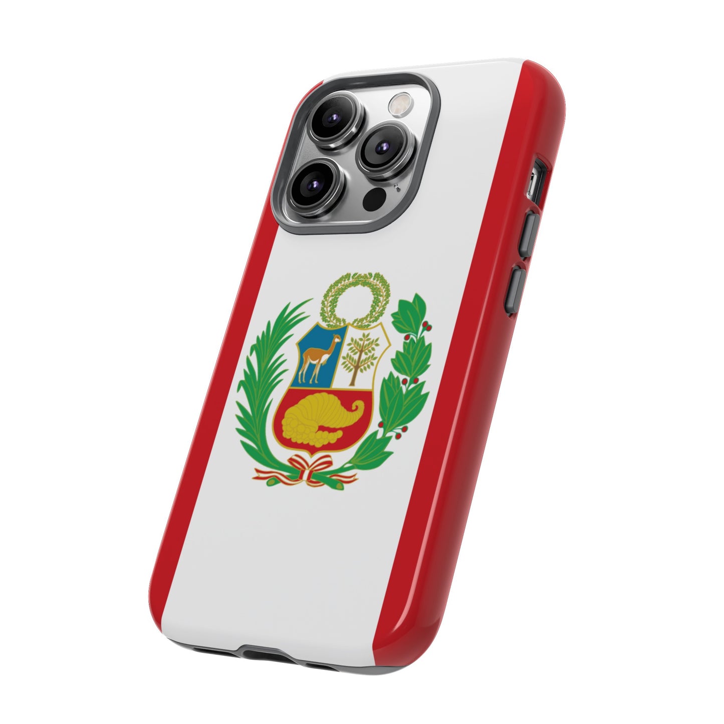 Peru Flag Phone Case | iPhone 15 Plus/ Pro, 14, 13, 12| Google Pixel 7, Pro, 5| Samsung Galaxy S23 All Major Phone Models