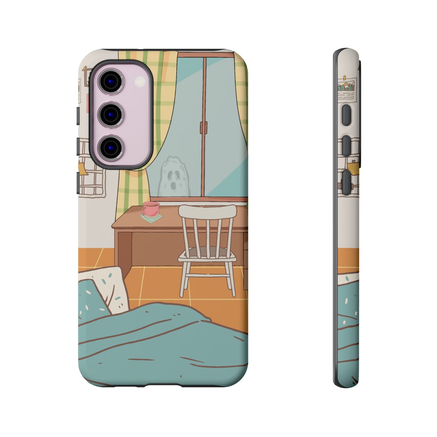 Ghost At The Window Wallpaper Phone Case | iPhone 15 Plus/ Pro, 14, 13, 12| Google Pixel 7, Pro, 5| Samsung Galaxy S23 All Major Phone Models